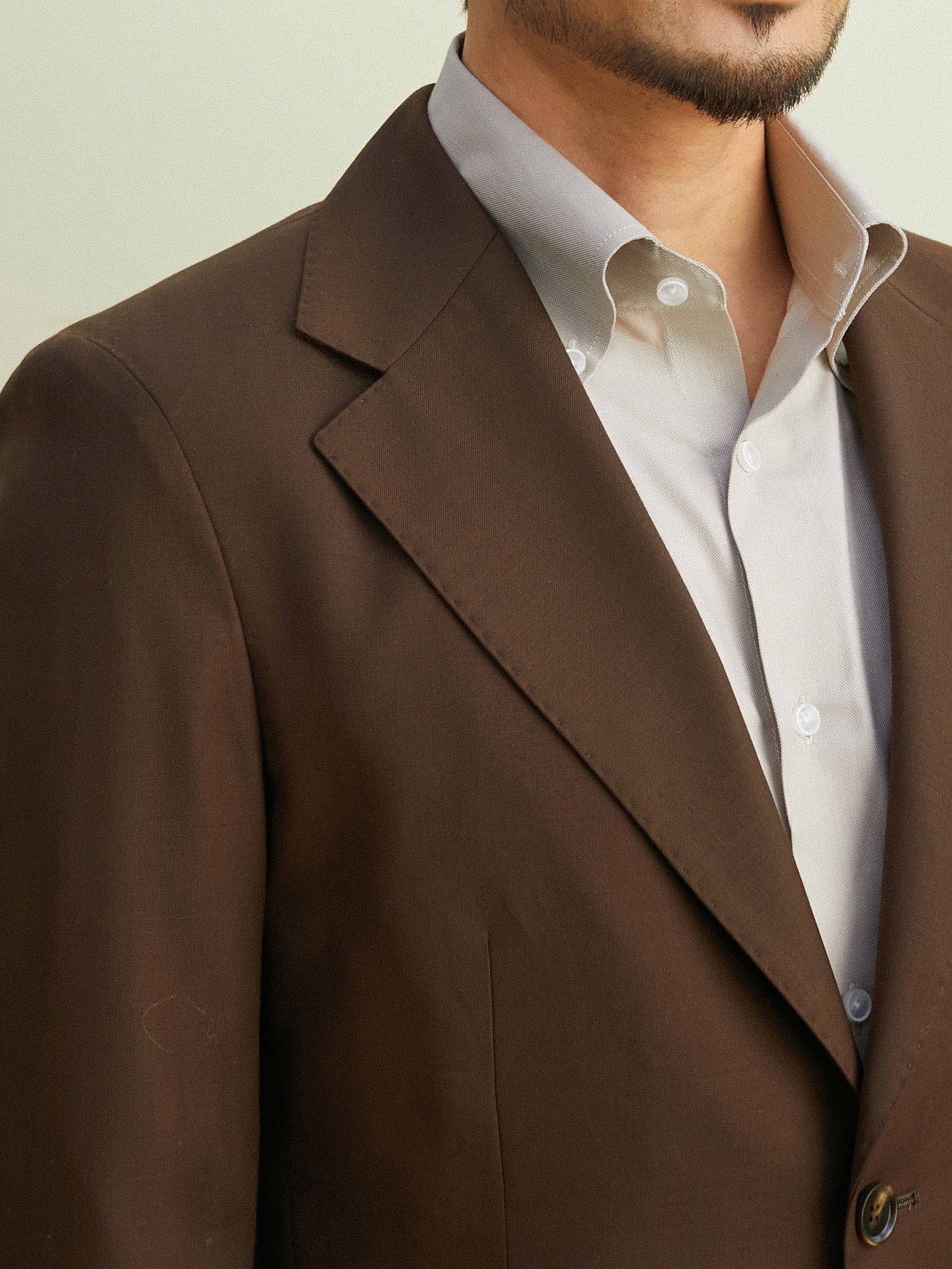 Men's Wool Italian Style Casual Suit (Business / Wedding)