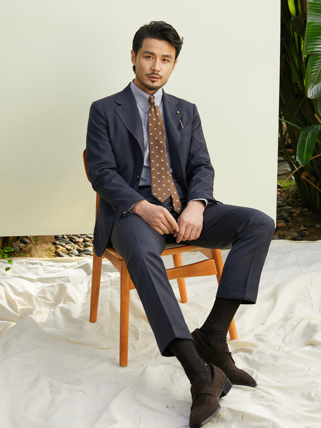 Men's Wool Italian Style Casual Suit (Business / Wedding)