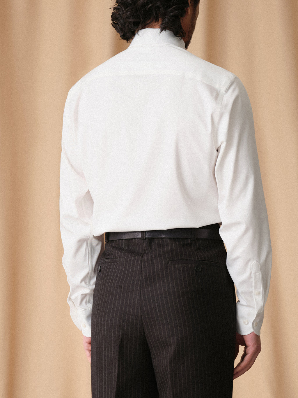 Men's Vintage White Dress Shirt