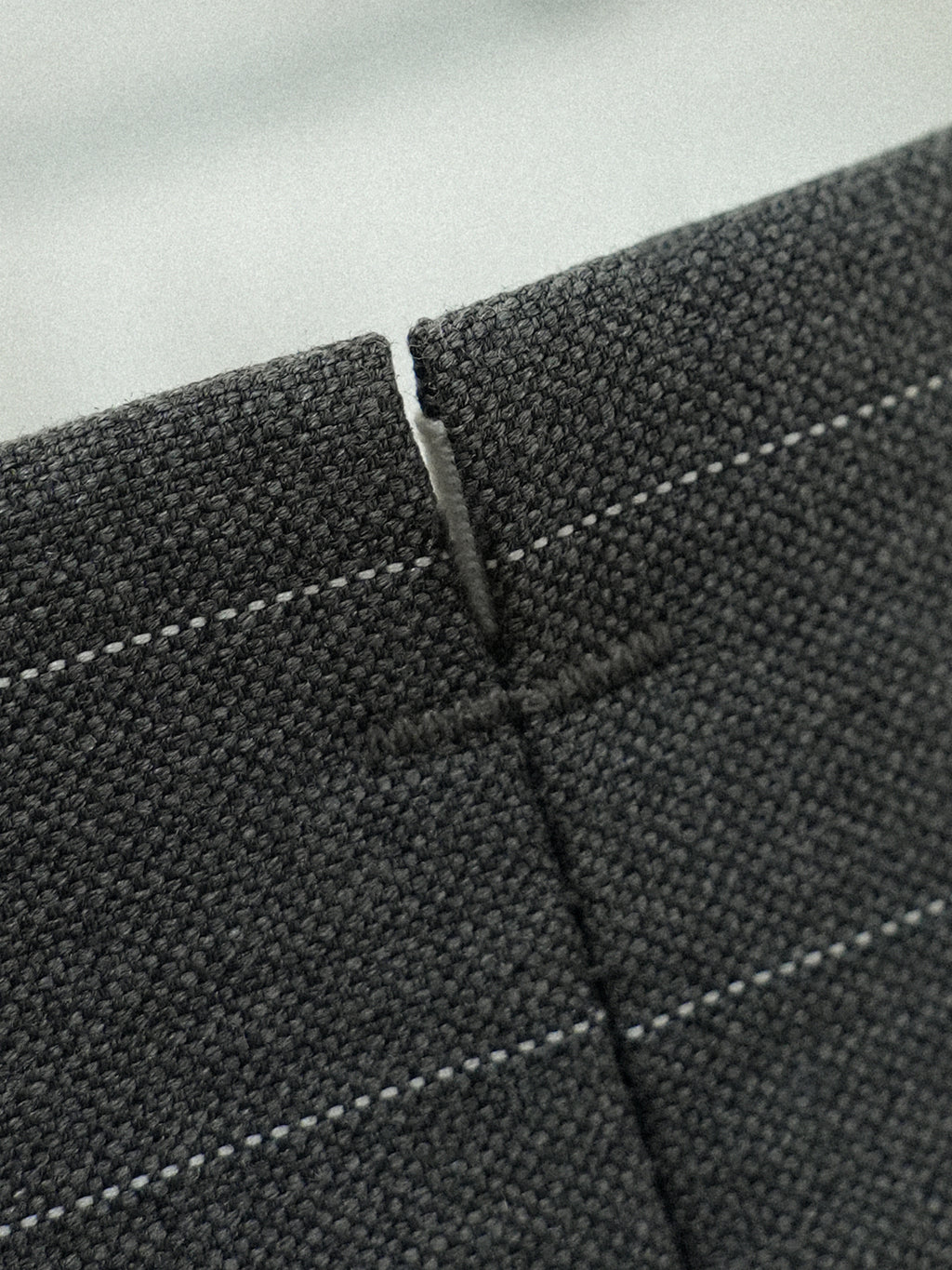Men's Wool Pinstripe Dress Pants