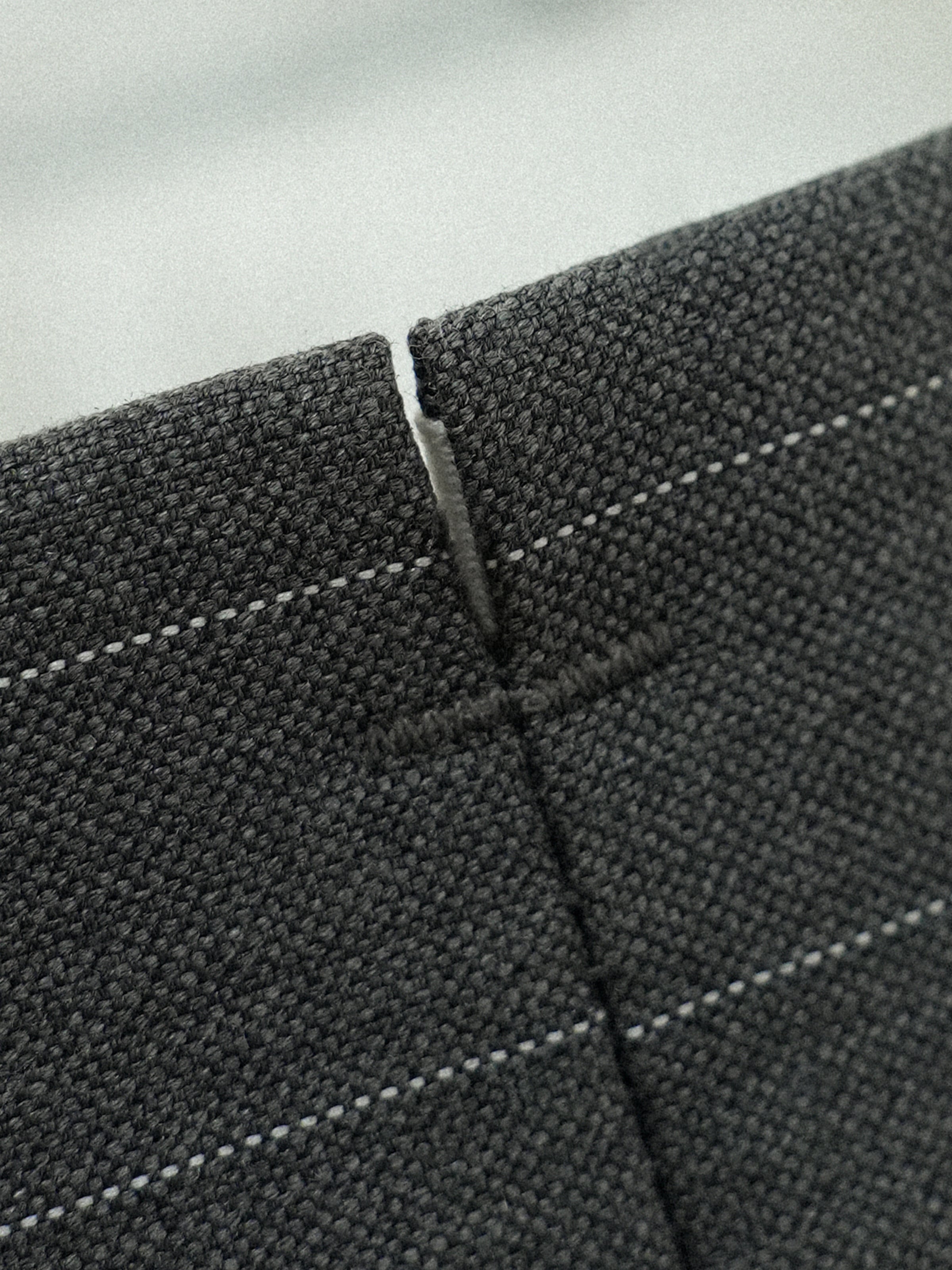 Men's Wool Pinstripe Dress Pants