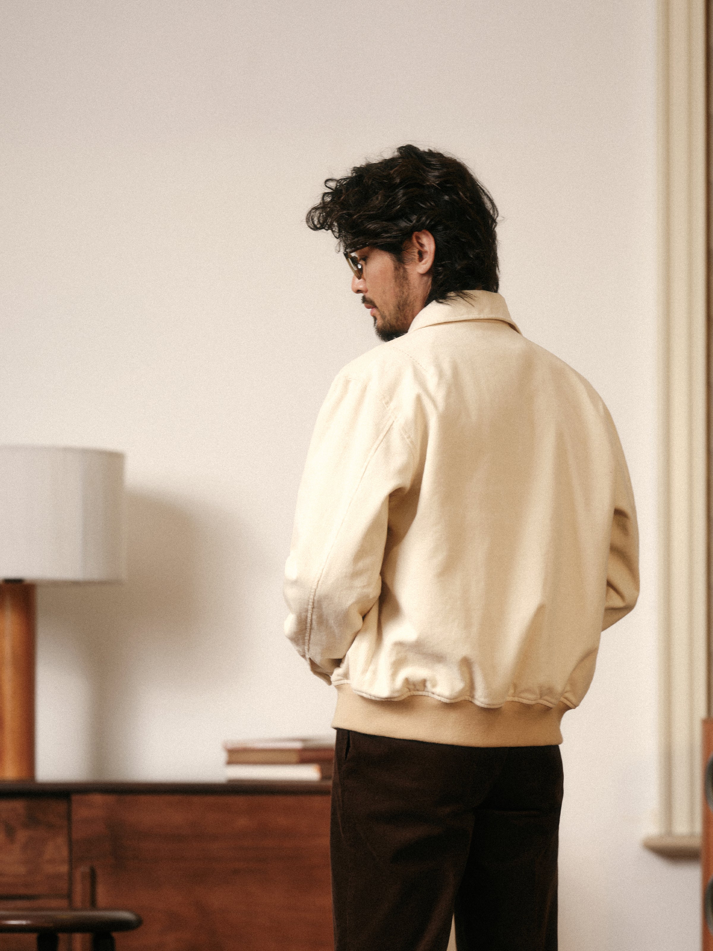 Men's Premium Cotton Corduroy A2 Flight Jacket