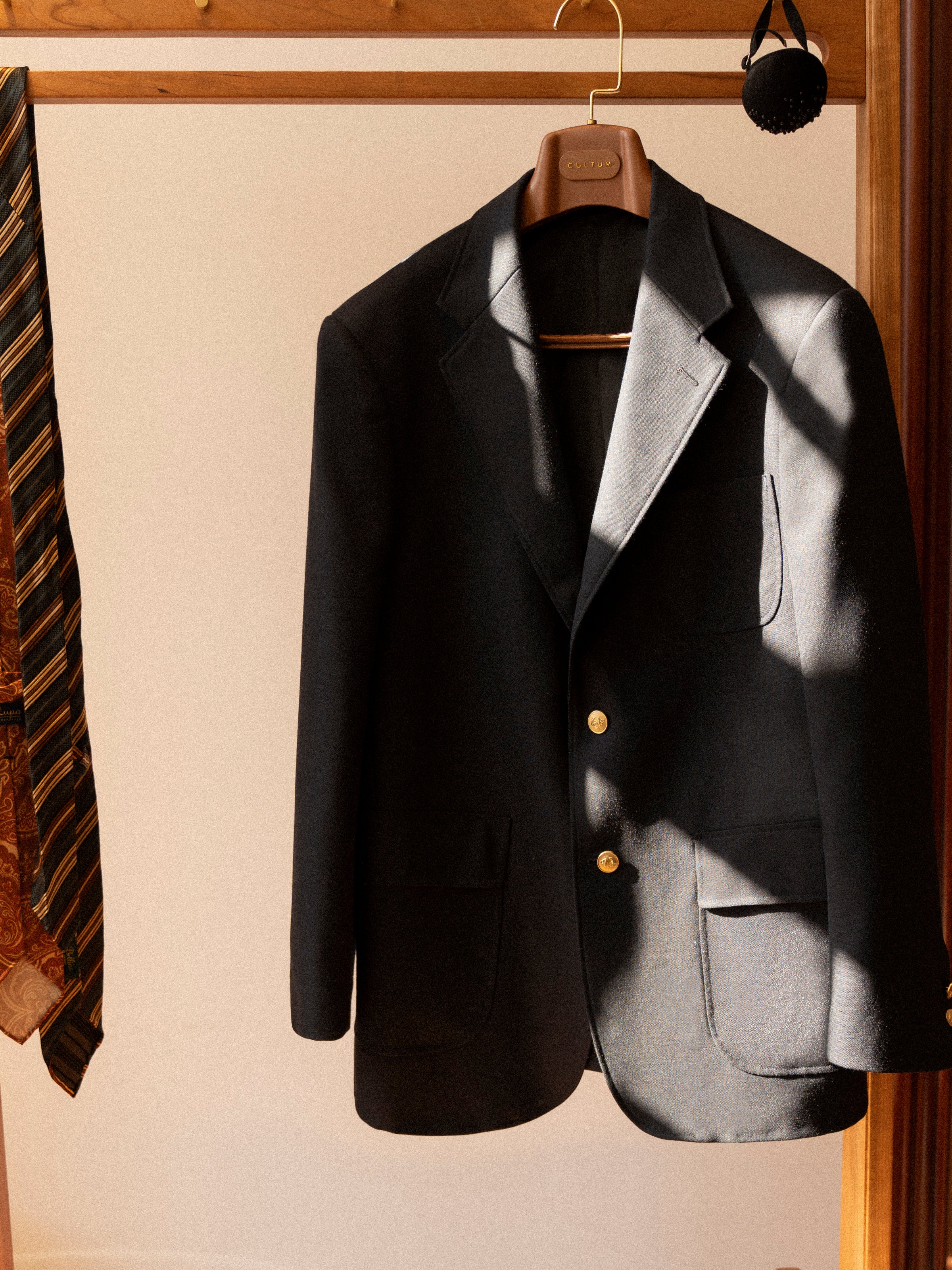 Men's Fine Spun 50% Wool Ivy Style Casual Blazer