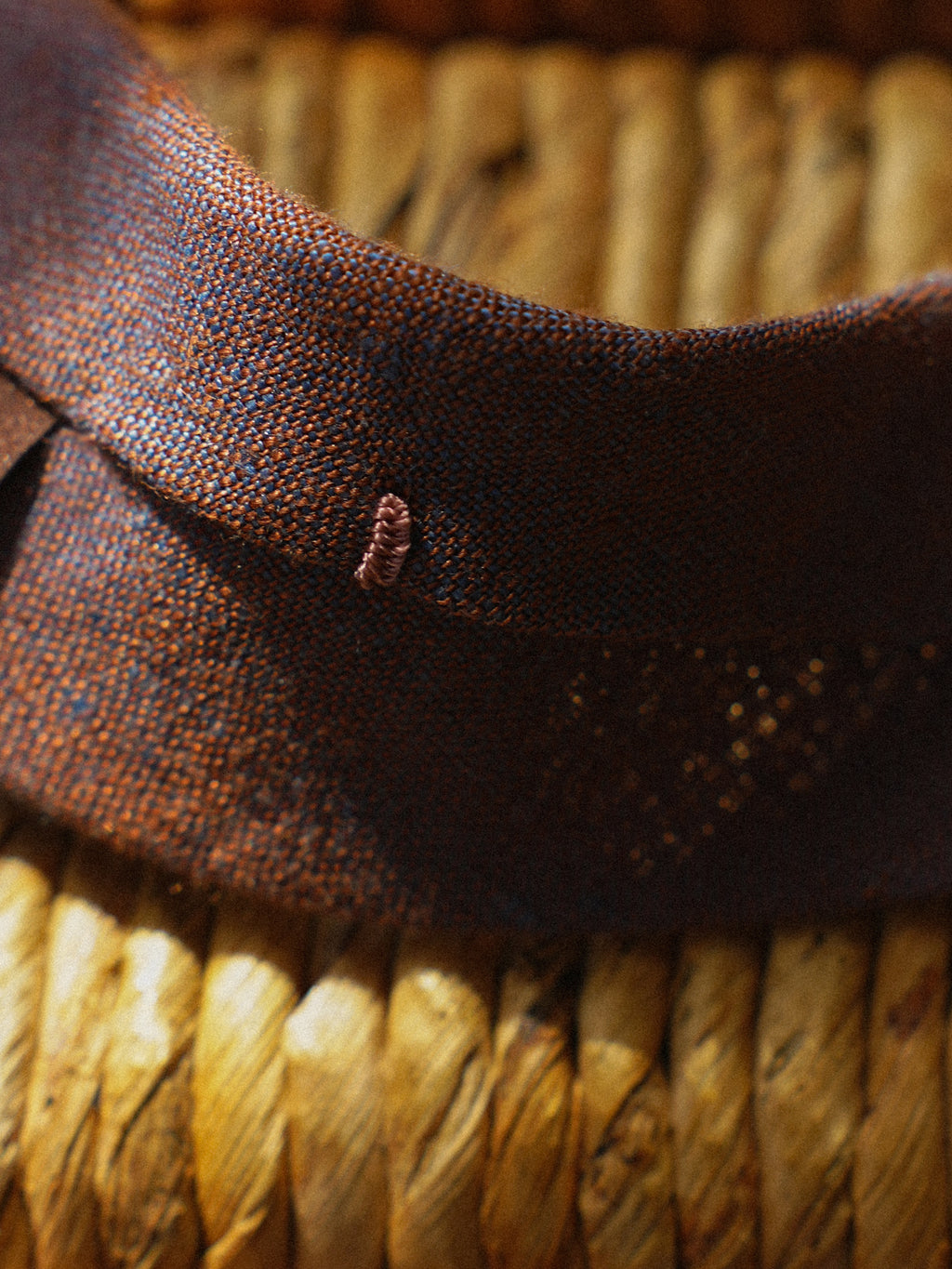 Retro Naples Handmade Linen Tie