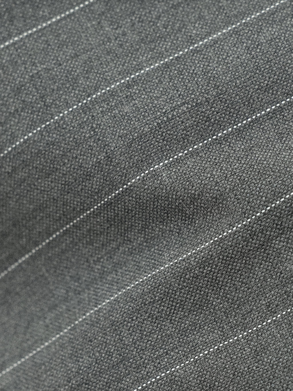 Men's Fine Australian Merino Wool Striped Double-Breasted Suit