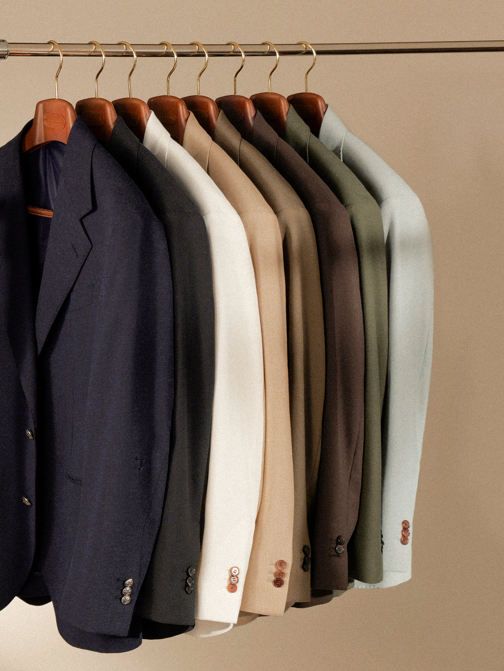 Men's Old Money Style Earth Tone Linen-Blend Breathable Suit Set