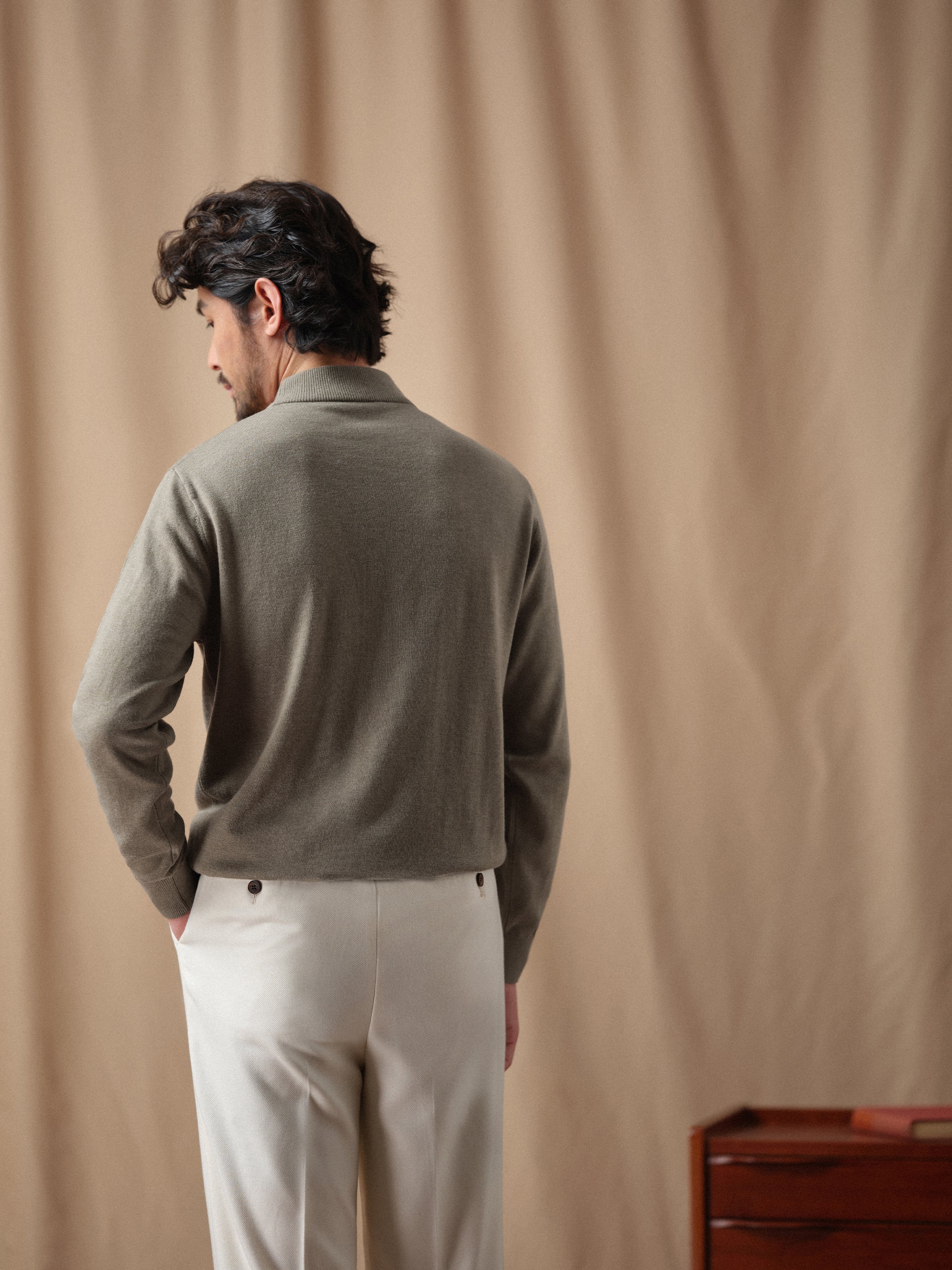 Men's 12-Gauge Lambswool Turtleneck Sweater