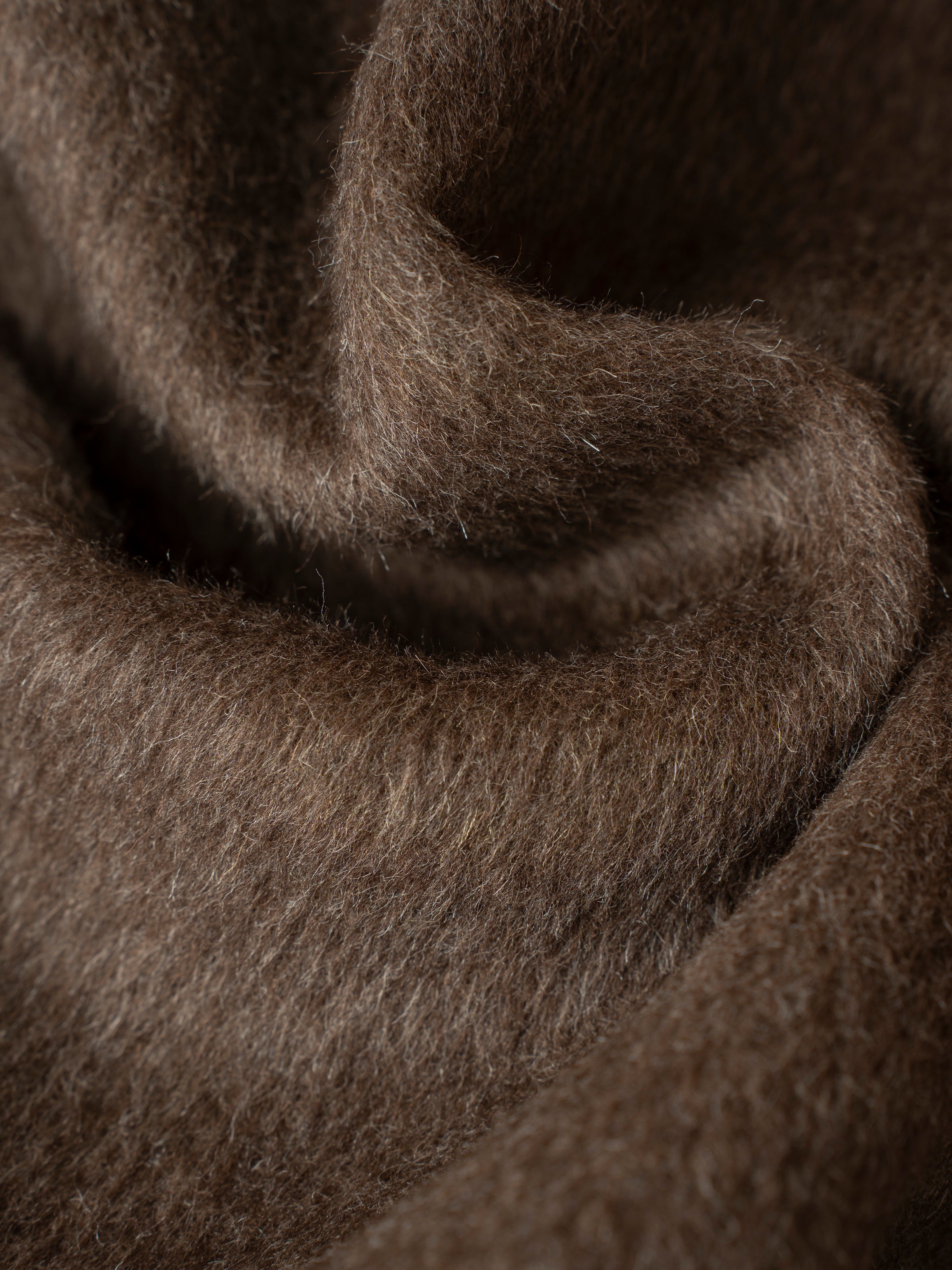 850g Thick Wool Balmacaan Overcoat