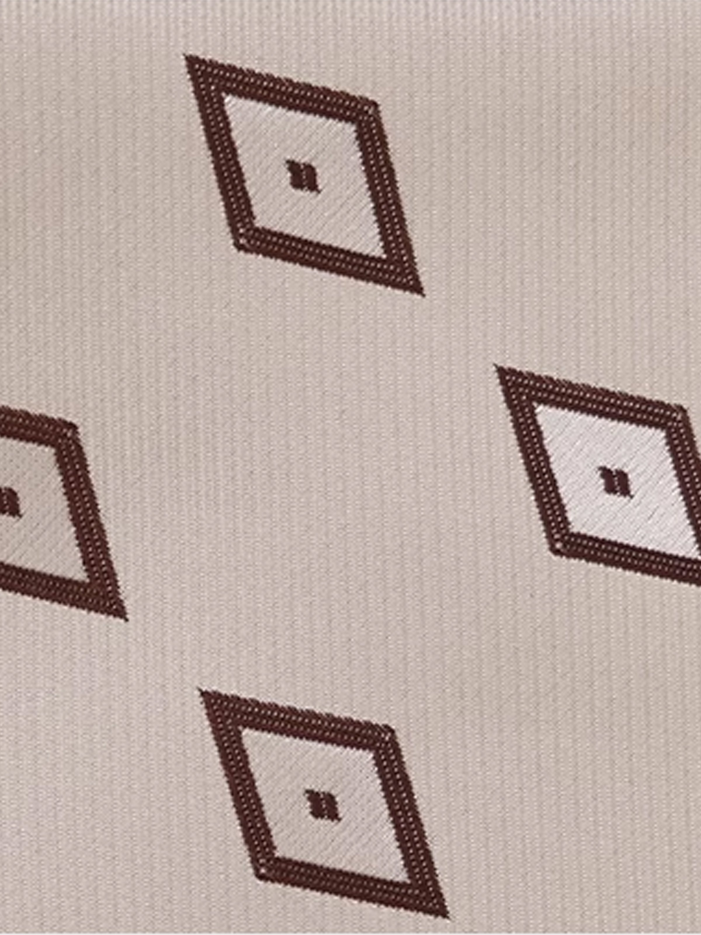 Retro 8cm Fully Lined Diamond Pattern Tie