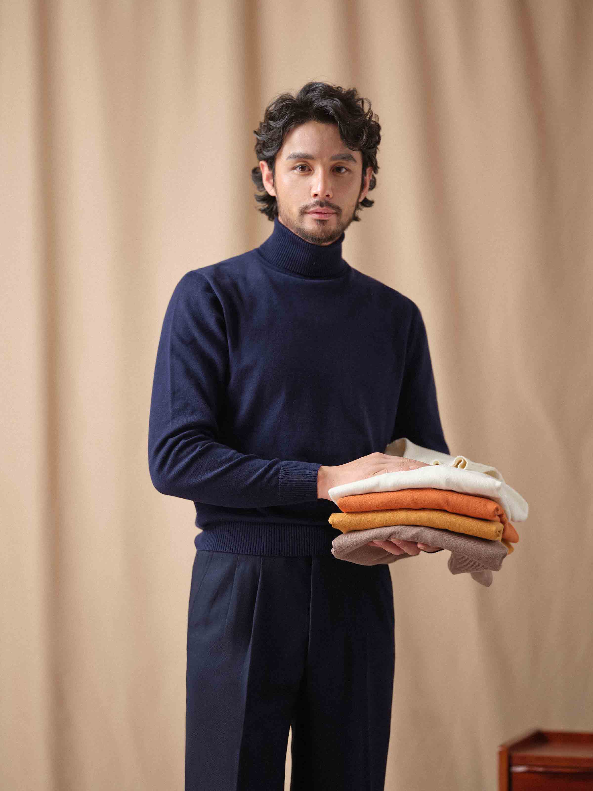 Men's High-Neck Base Layer Sweater