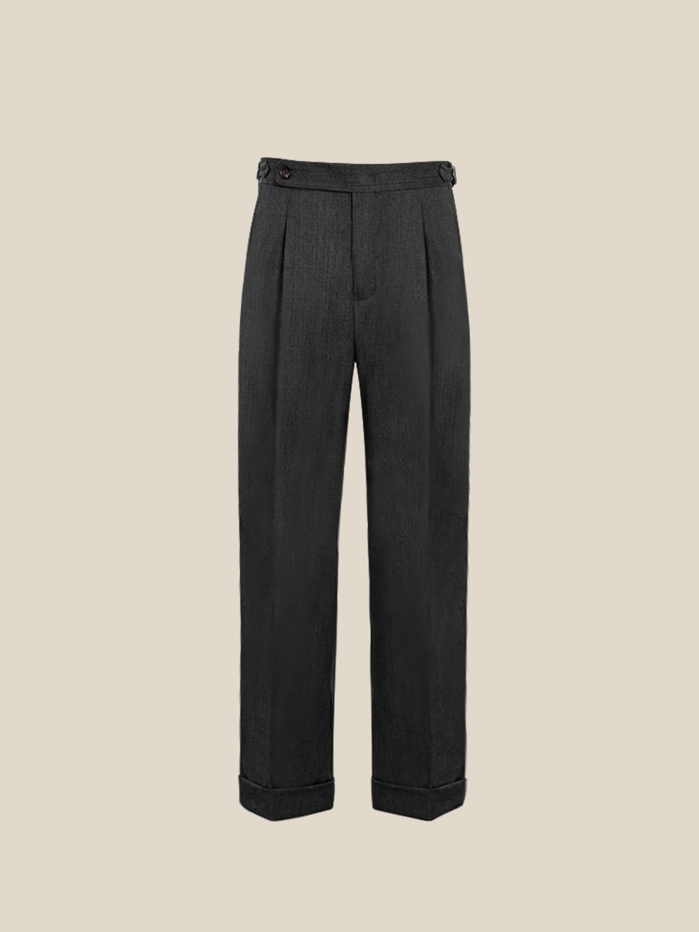 Men's High-Twist Wool Formal Suit – Wrinkle-Fre