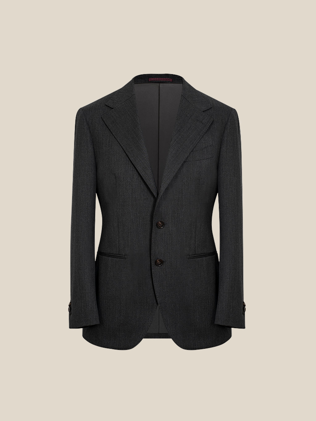 Men's High-Twist Wool Formal Suit – Wrinkle-Fre