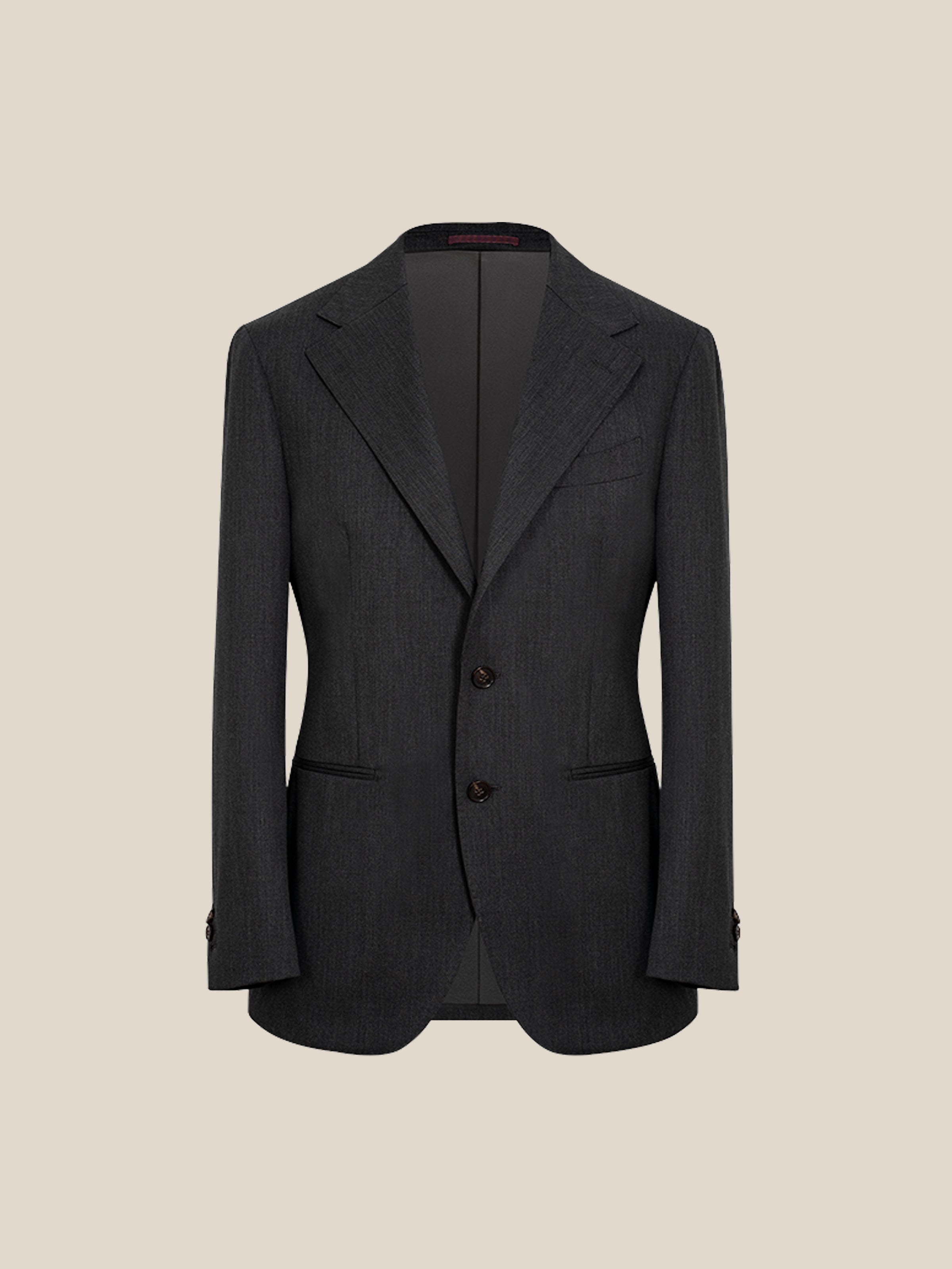 Men's High-Twist Wool Formal Suit – Wrinkle-Fre