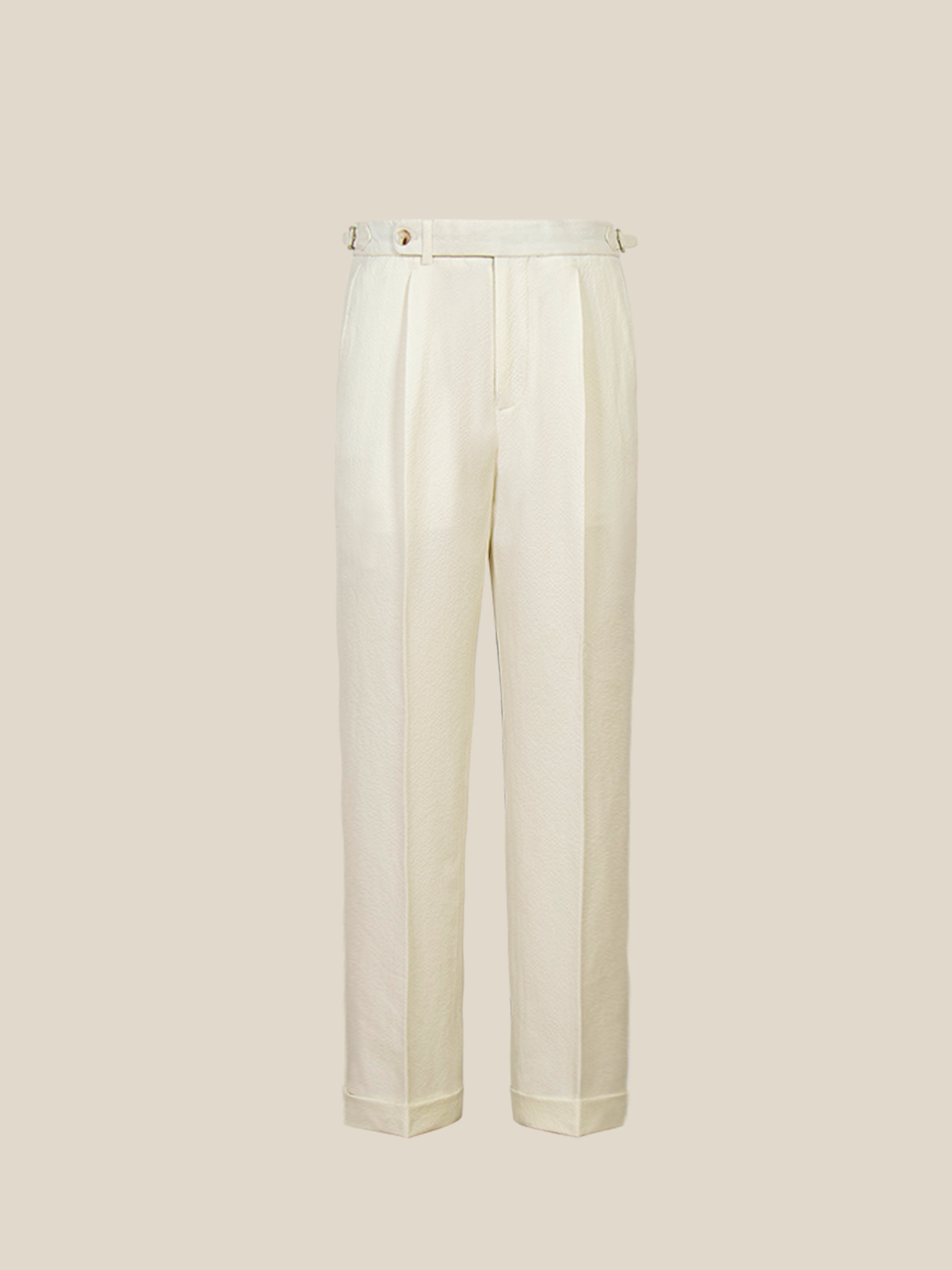 Men's Italian Style Bubble Gauze Trousers