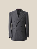 Men's Prince of Wales Check Double-Breasted Suit