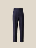 Men's Wool Pinstripe Dress Pants