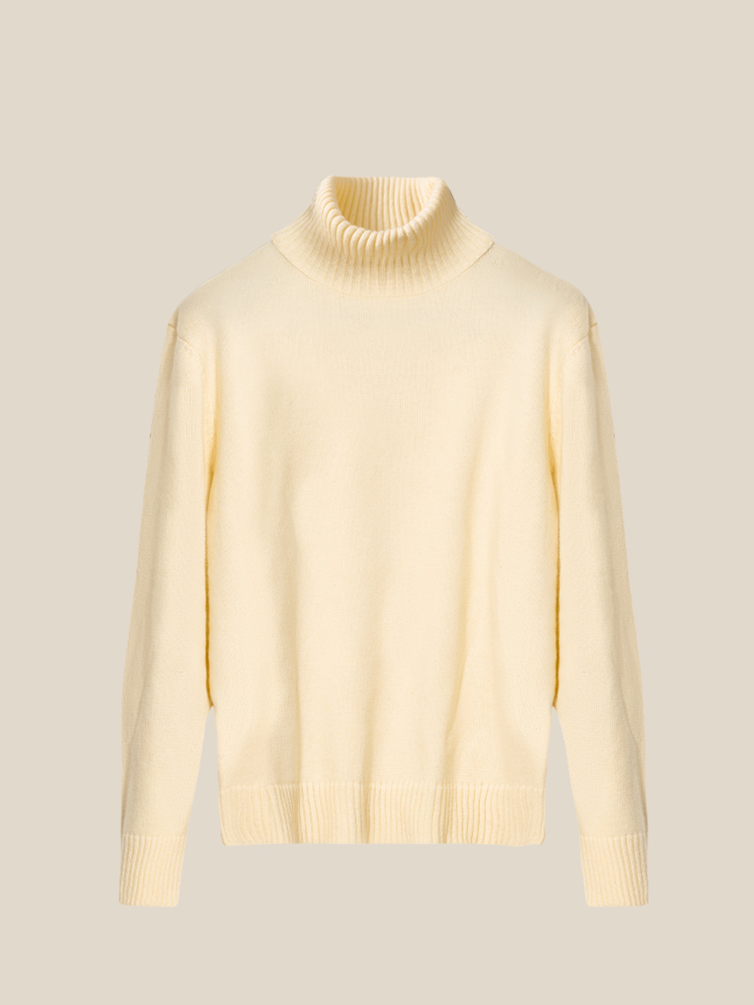 Men's Merino Wool Turtleneck Sweater