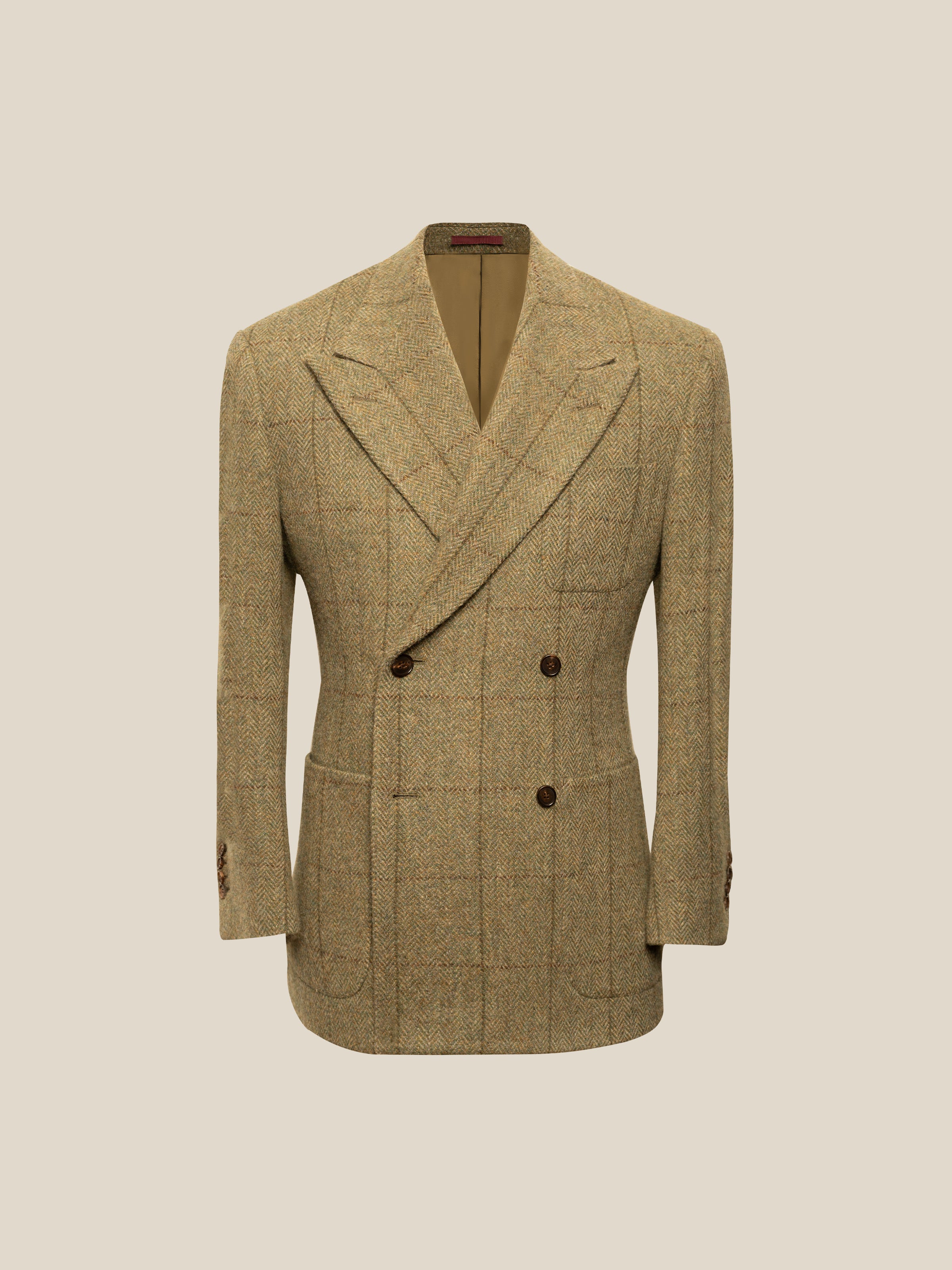 Men's 1930s Vintage Heavyweight Wool Suit
