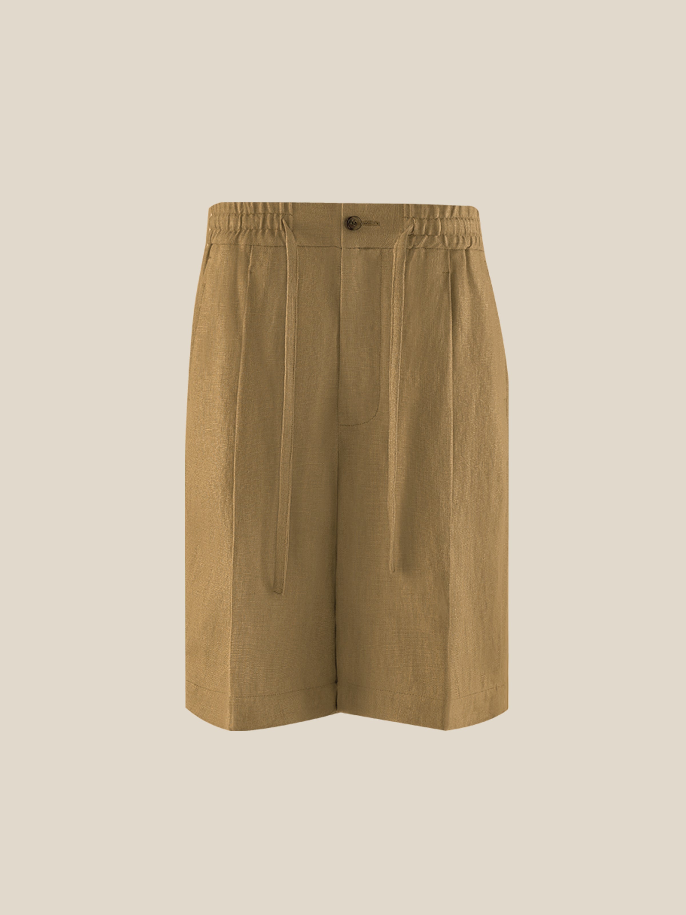 Washed Linen Beach Shorts