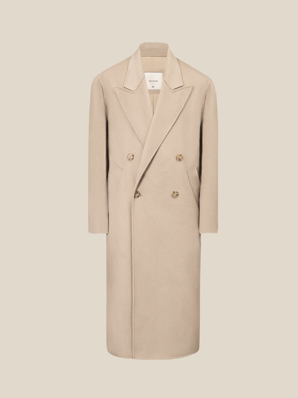850g Double-Breasted Overcoat