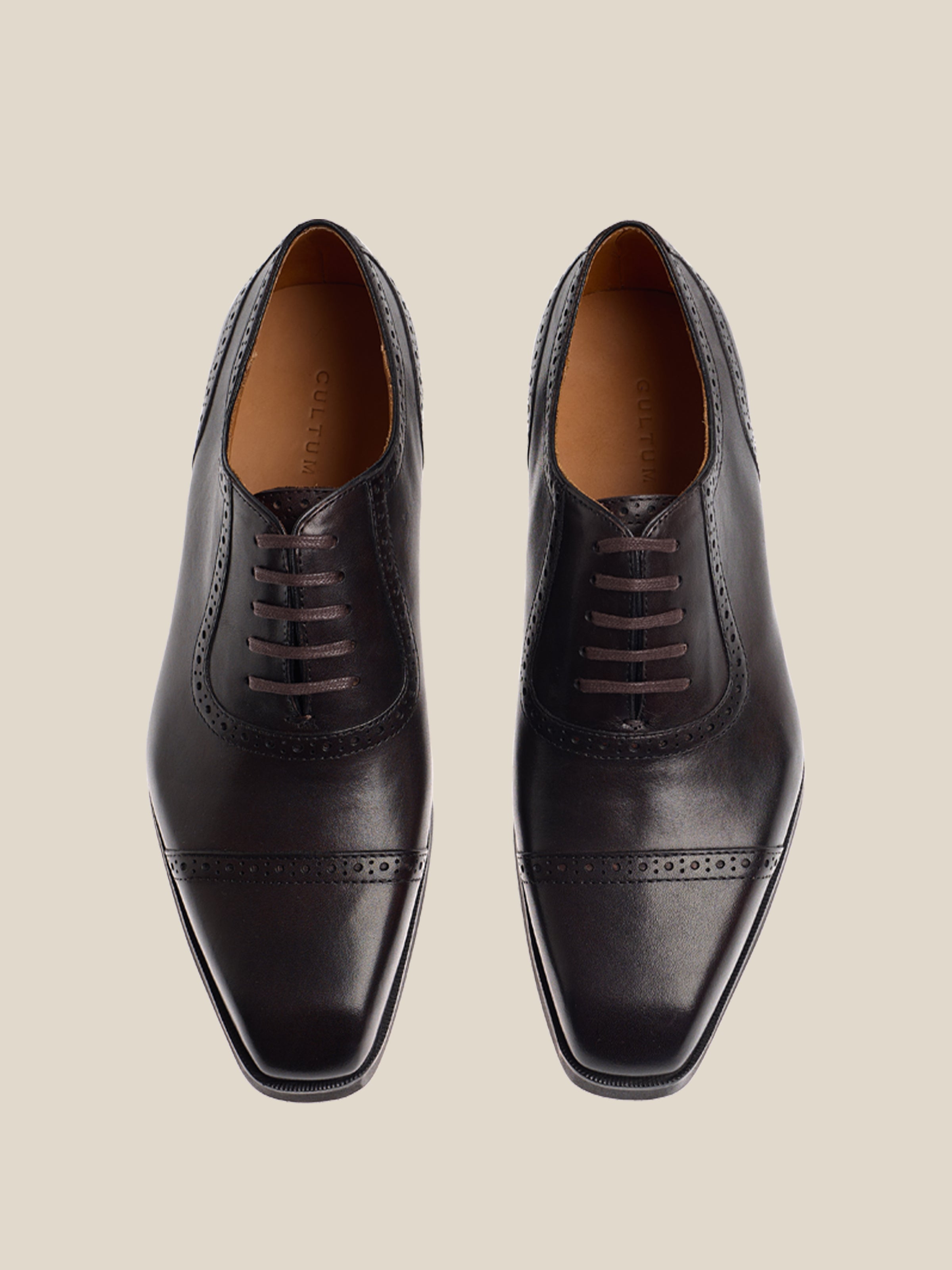 Men's Vintage Brogue Oxford Dress Shoes