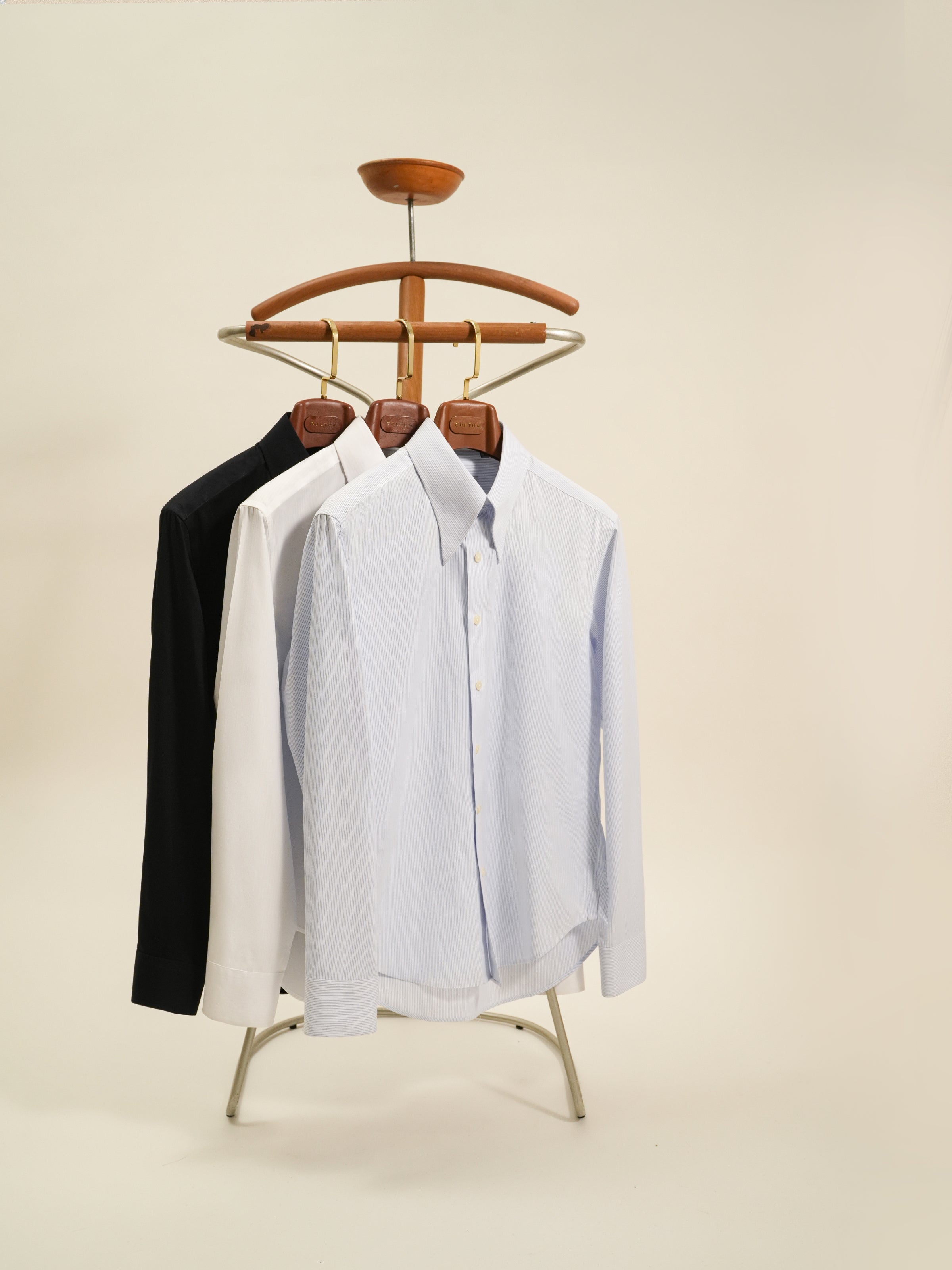 Men's Italian Long Point Collar Wrinkle-Free Shirt