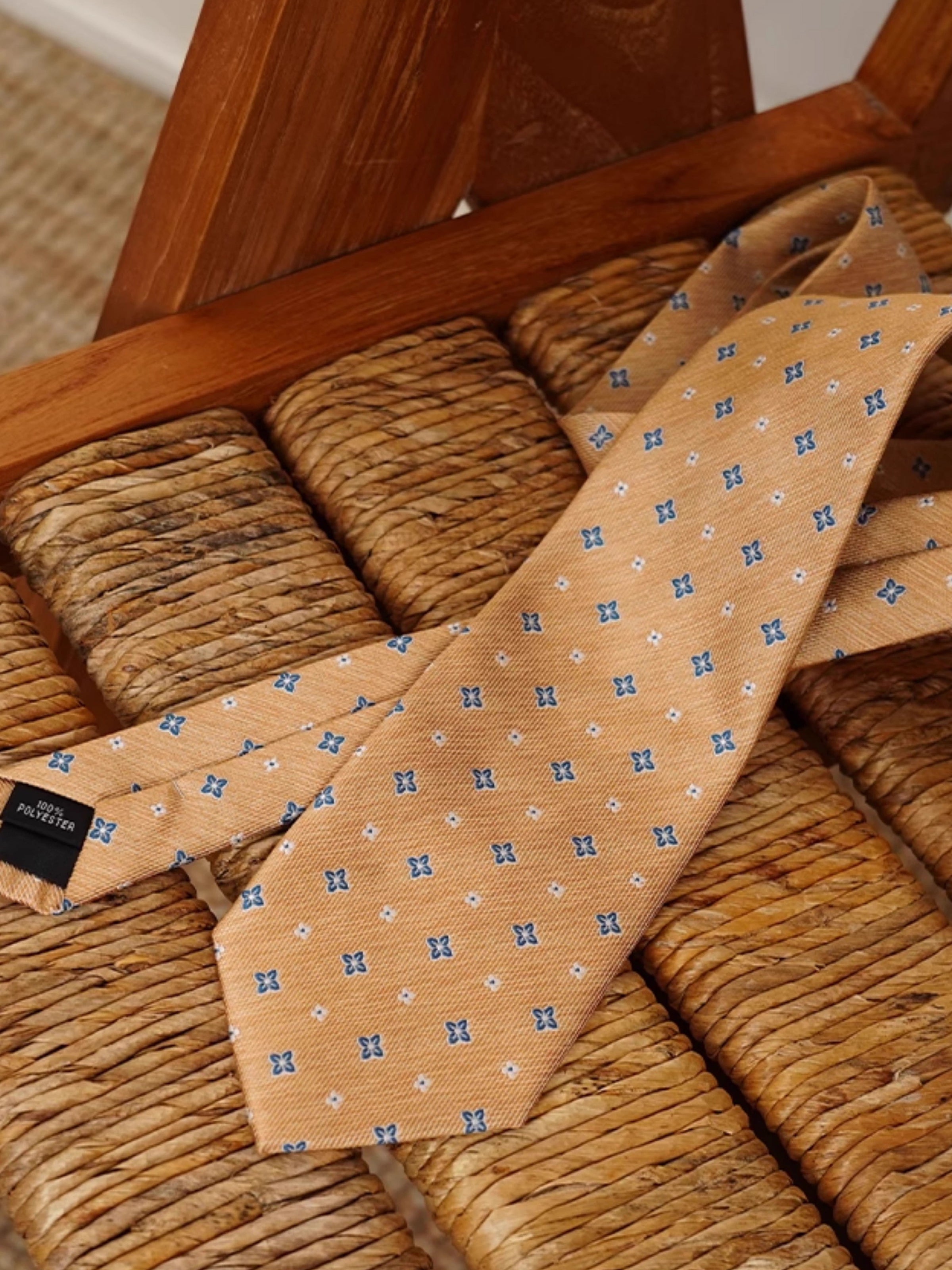 Vintage Floral 8cm Men's Tie