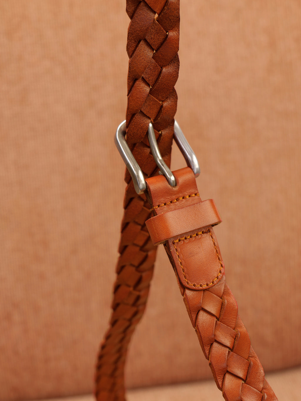 Vintage Versatile Woven Leather Belt