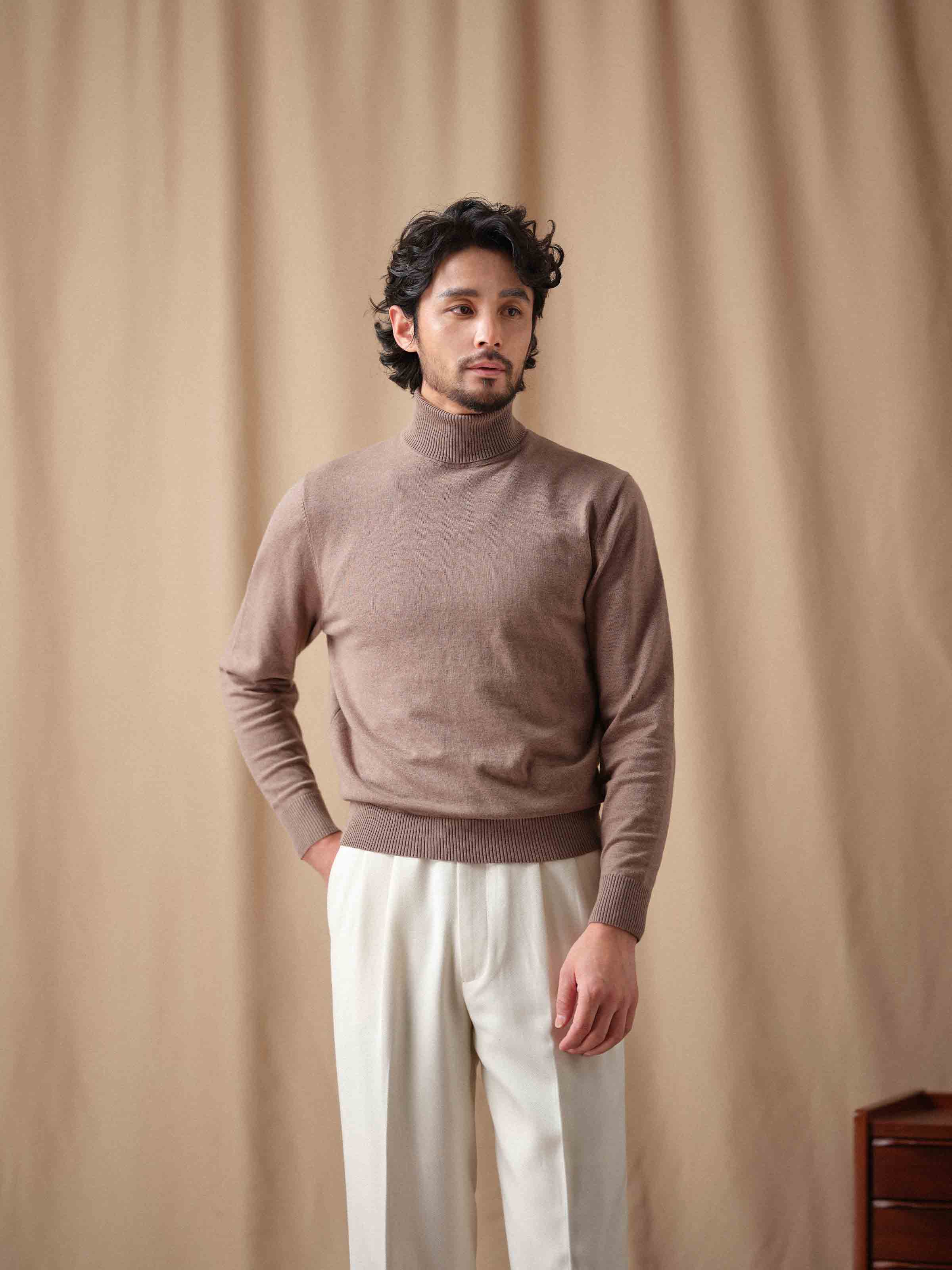 Men's High-Neck Base Layer Sweater