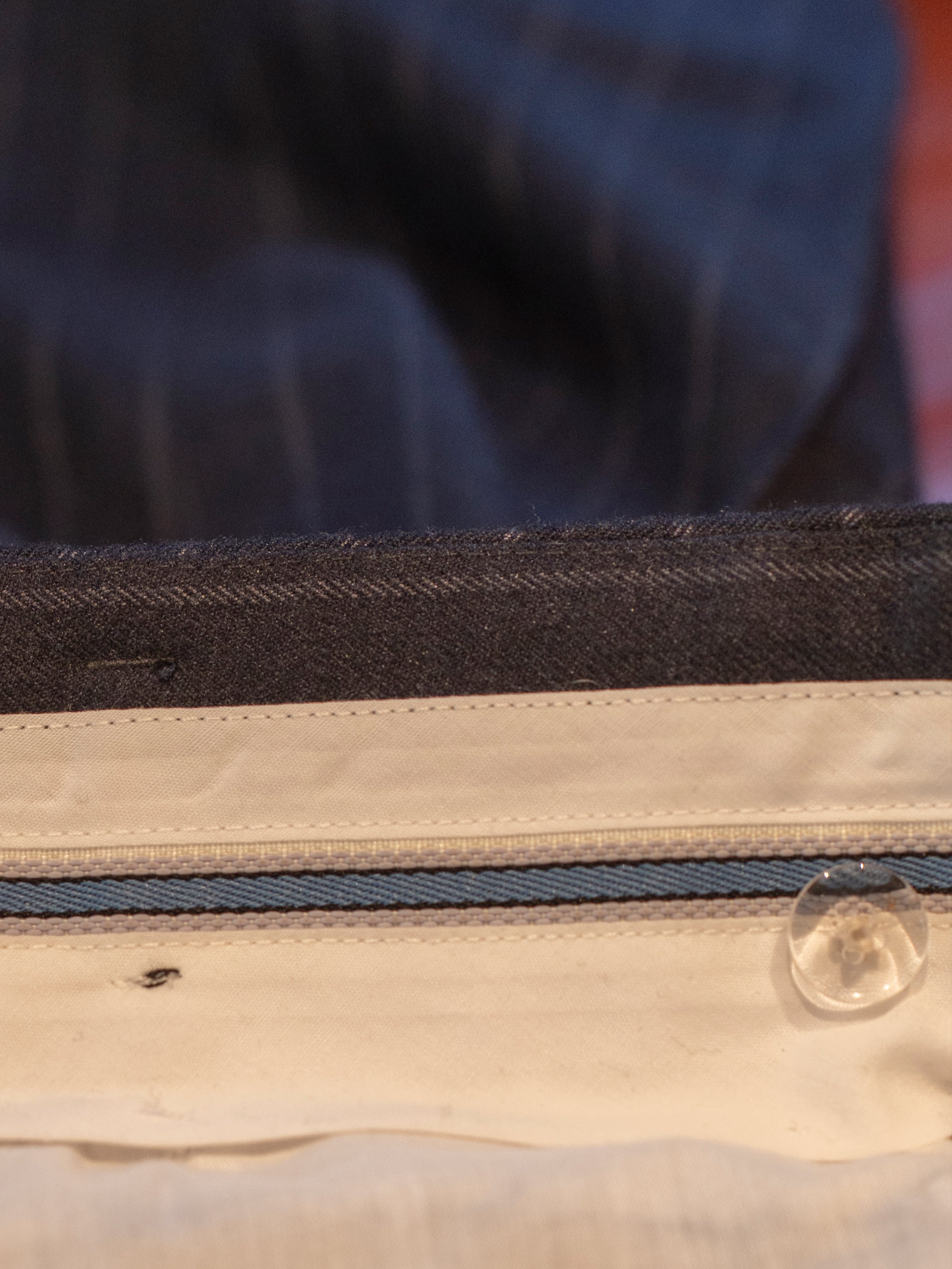 Men's Vintage 453g Pinstripe Double-Breasted Suit