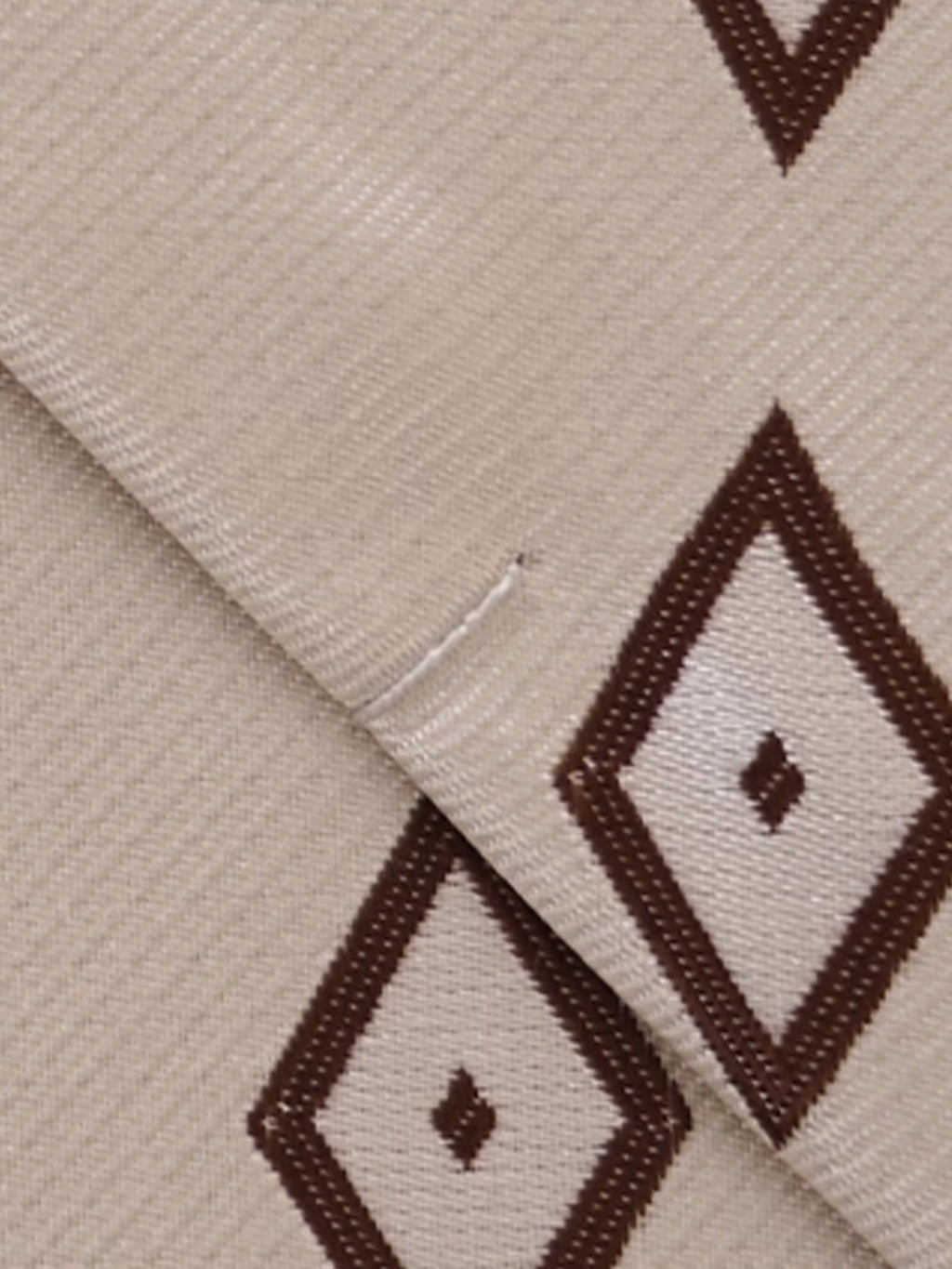 Retro 8cm Fully Lined Diamond Pattern Tie