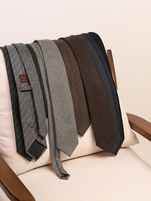 Classic 8CM All-Wool Handmade Tie for Men