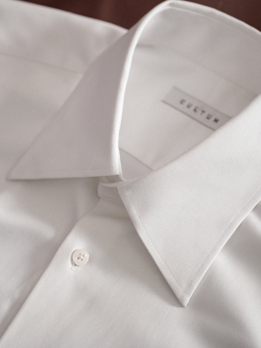 Men's Soft Wrinkle-Resistant White Dress Shirt
