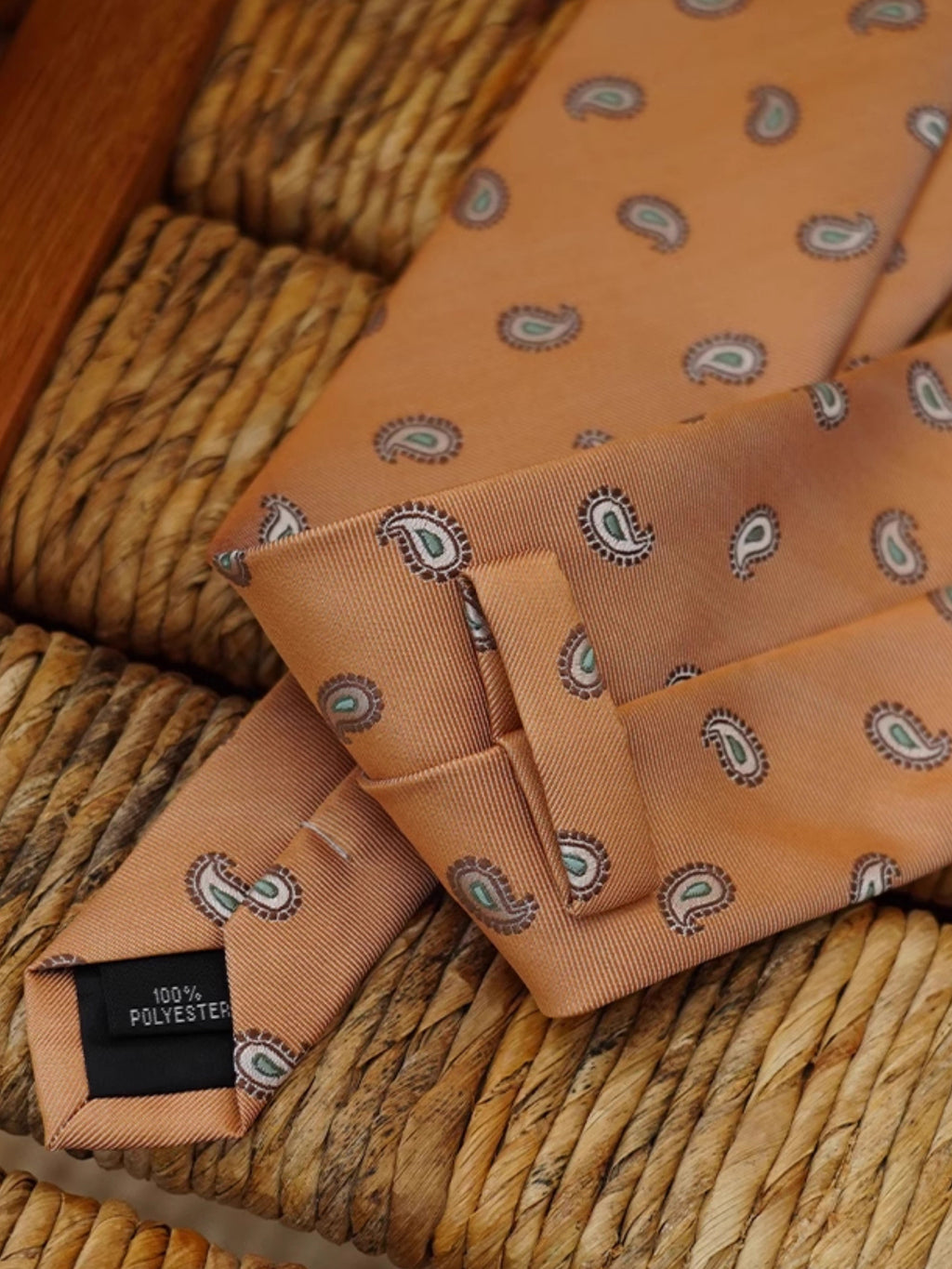 Vintage 8CM Paisley Tie