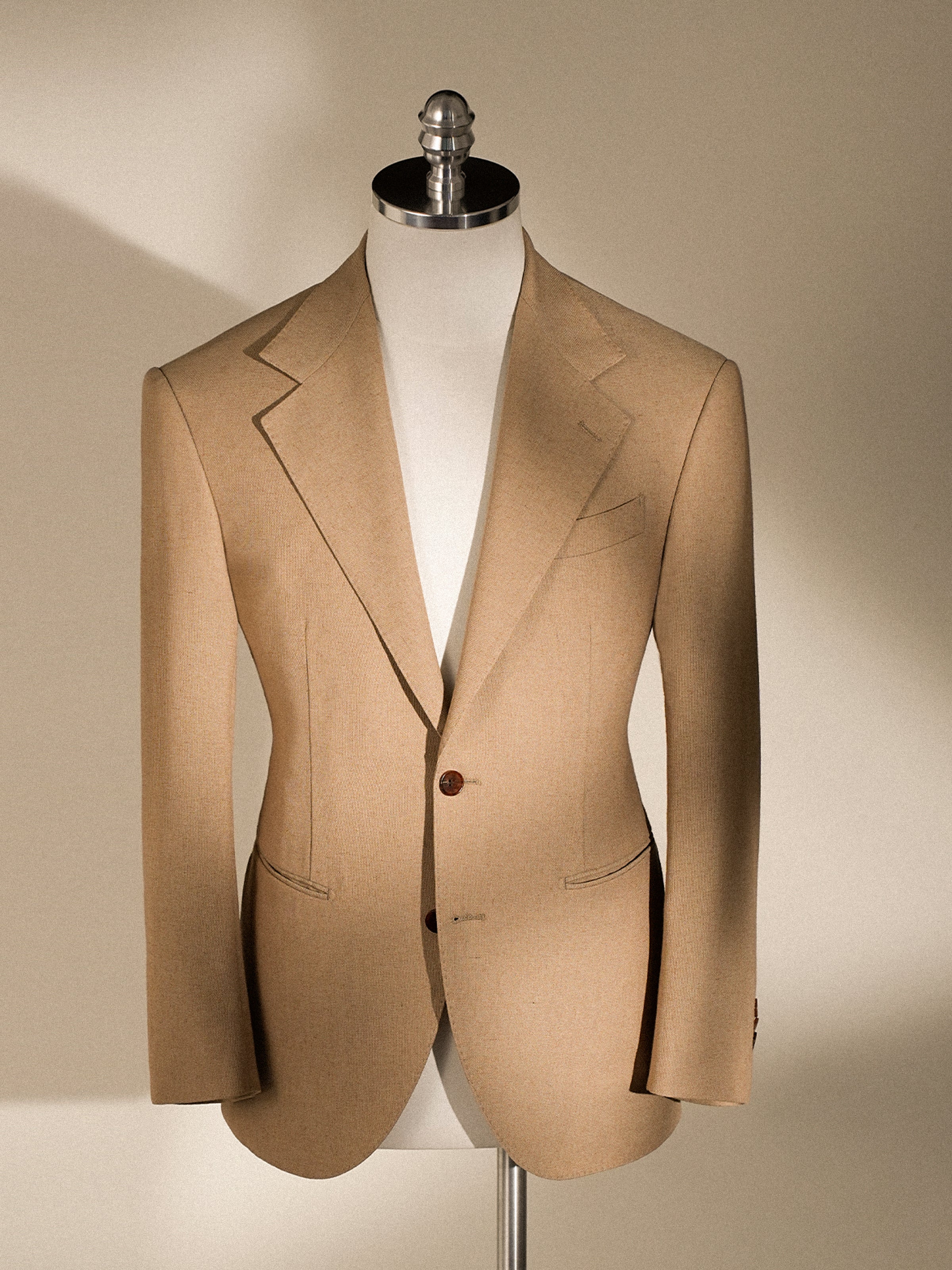 Men's Old Money Style Earth Tone Linen-Blend Breathable Suit Set
