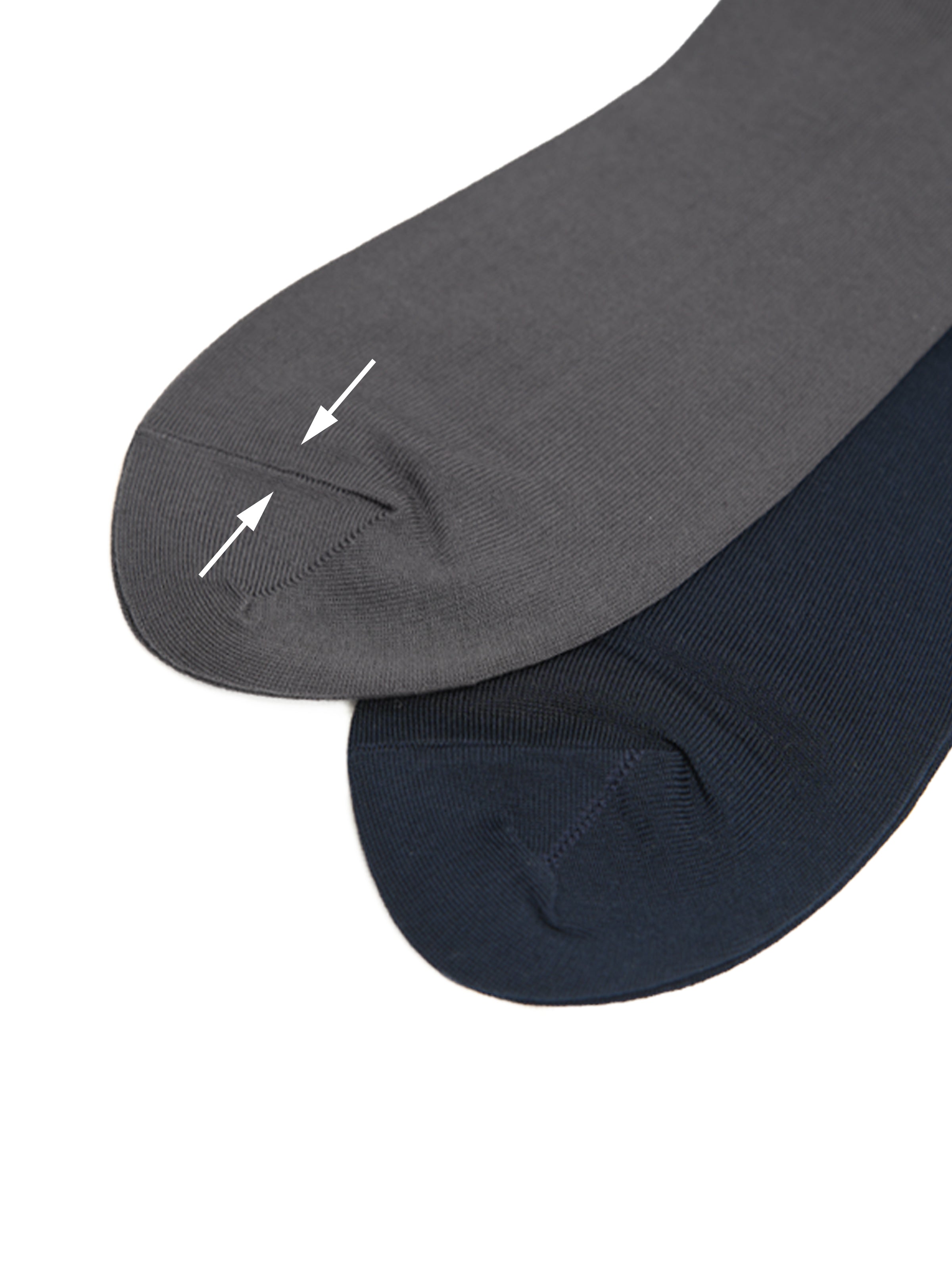 Breathable & Absorbent Striped Mid-Calf Socks