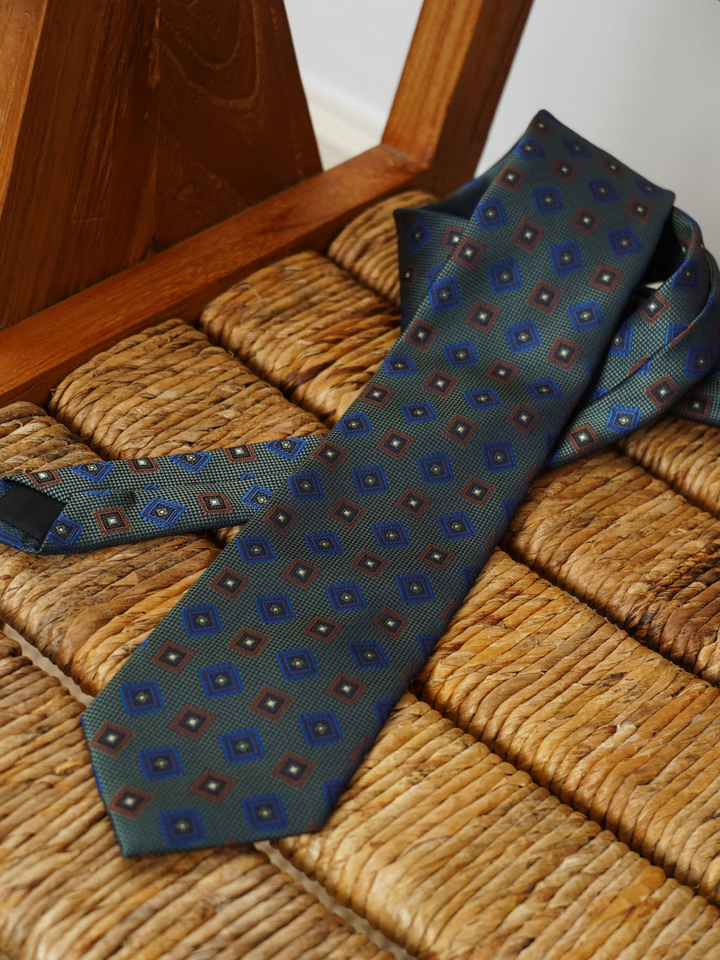 Vintage 8CM Paisley Tie