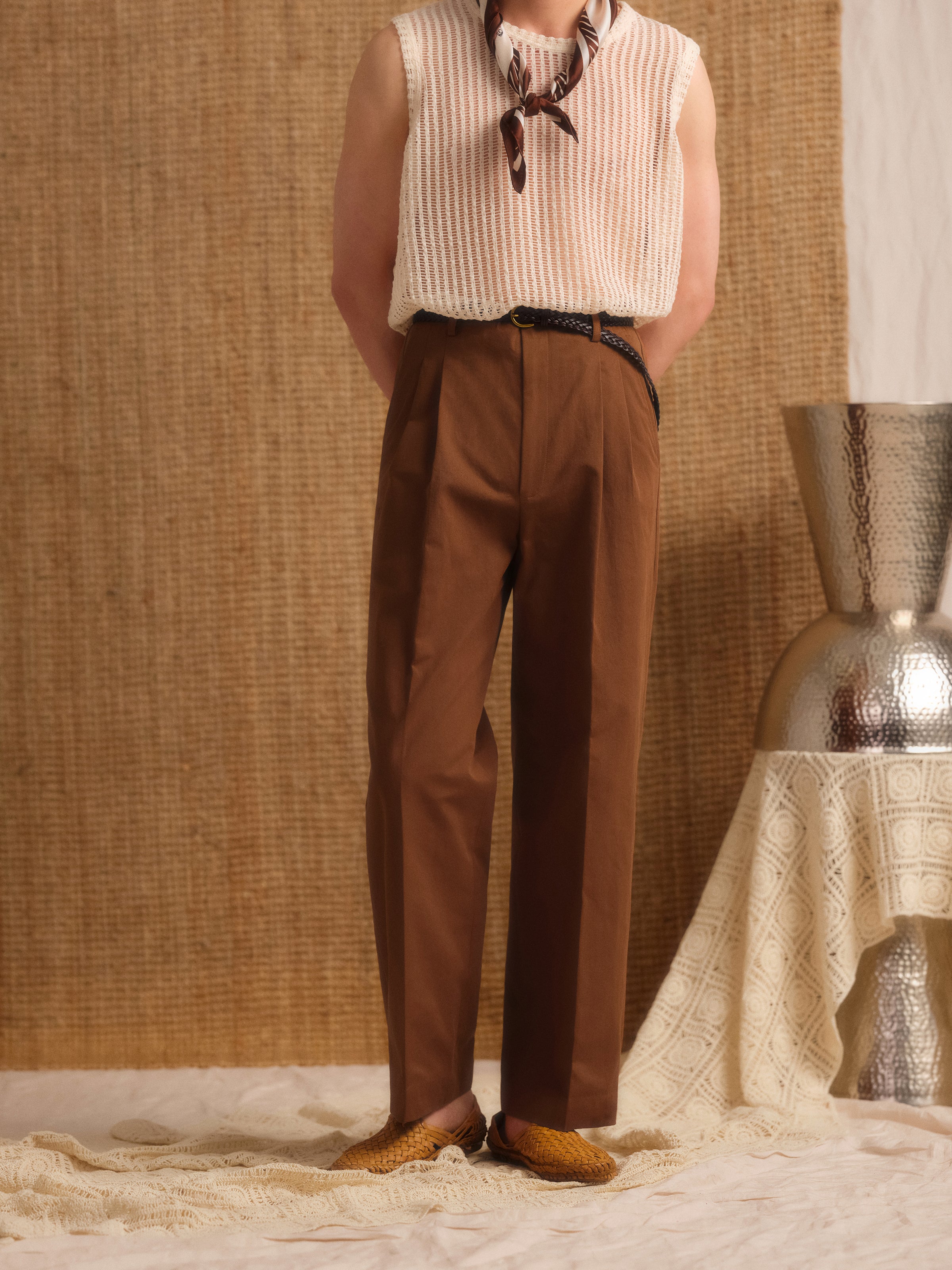Straight-Leg Dress Pants - Hollywood Style
