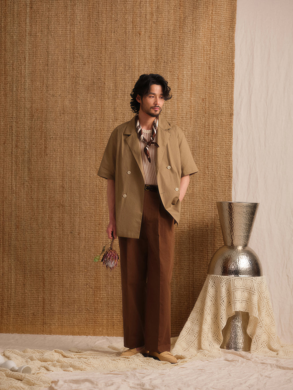 Straight-Leg Dress Pants - Hollywood Style