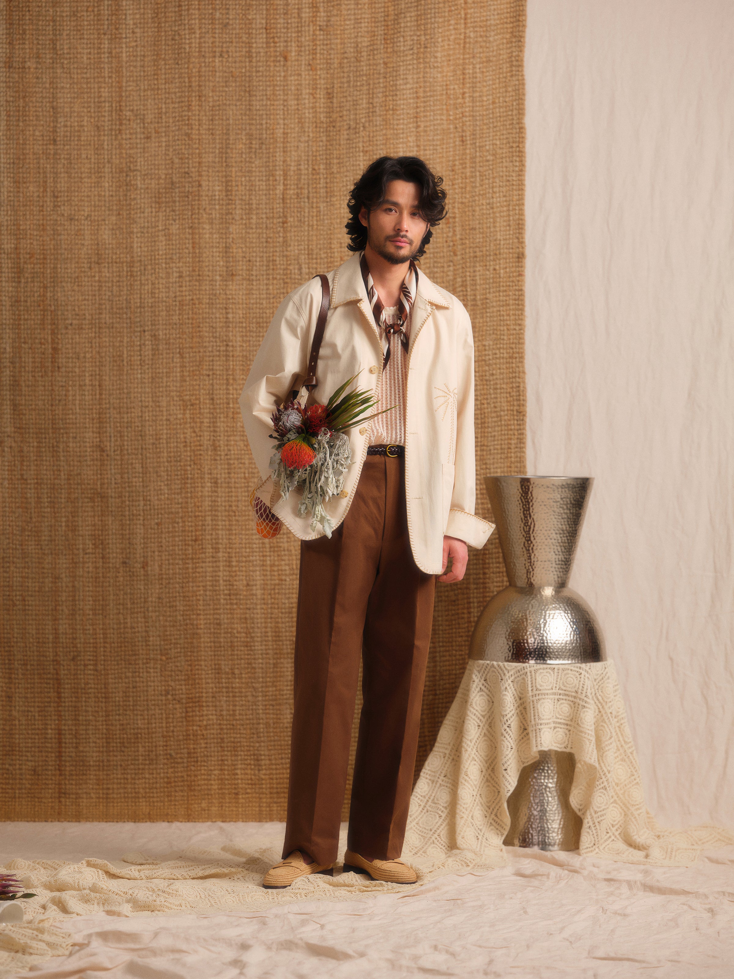 Straight-Leg Dress Pants - Hollywood Style