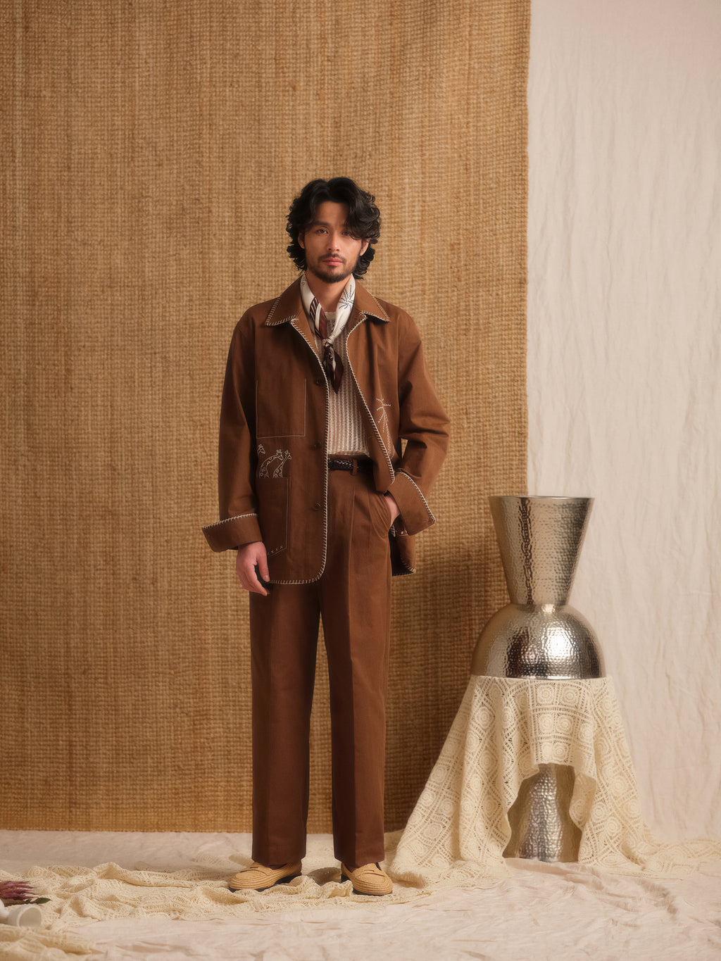 Straight-Leg Dress Pants - Hollywood Style