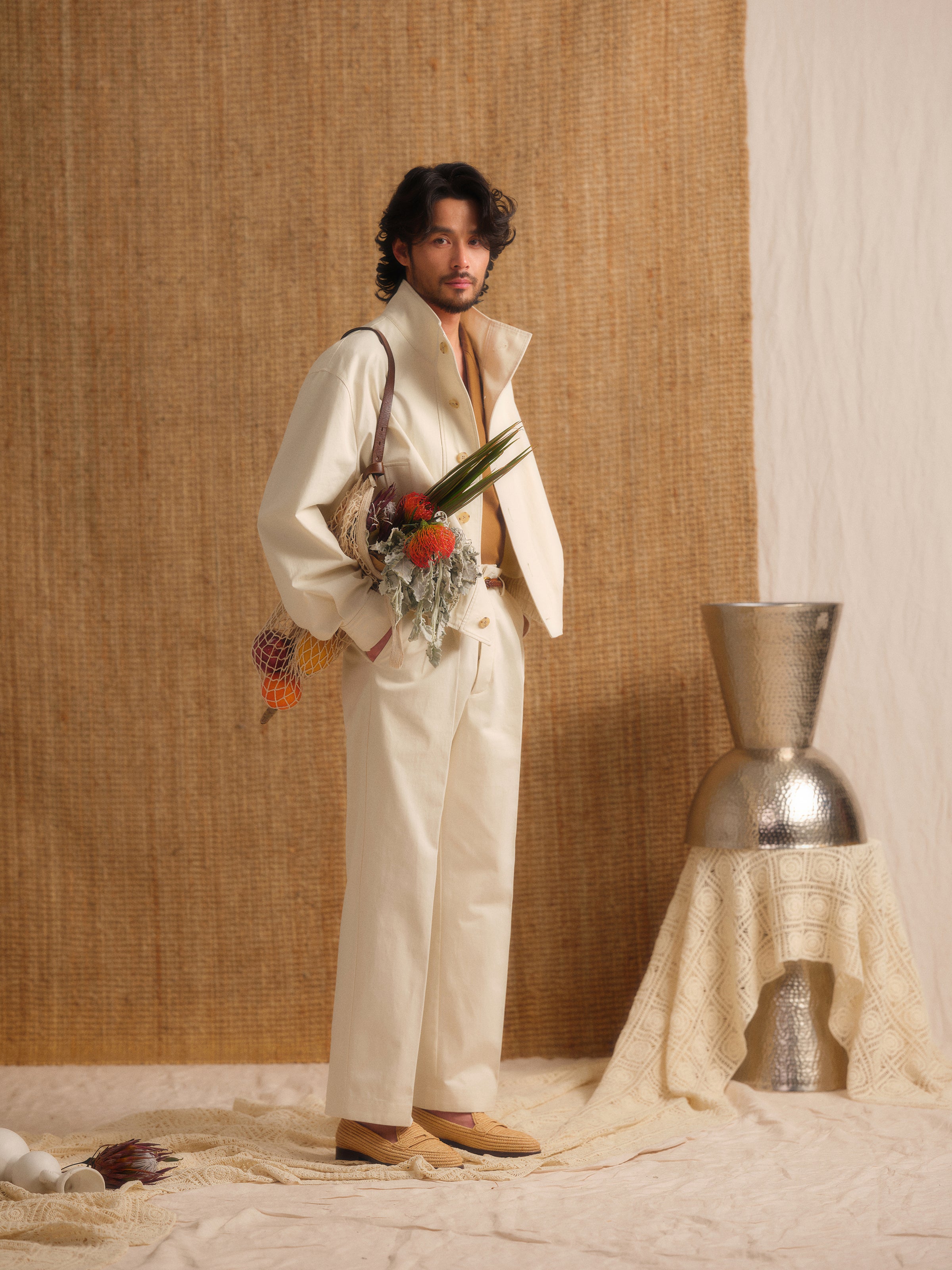 Straight-Leg Dress Pants - Hollywood Style