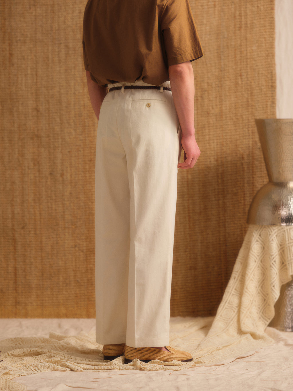 Straight-Leg Dress Pants - Hollywood Style