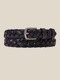 Vintage Versatile Woven Leather Belt