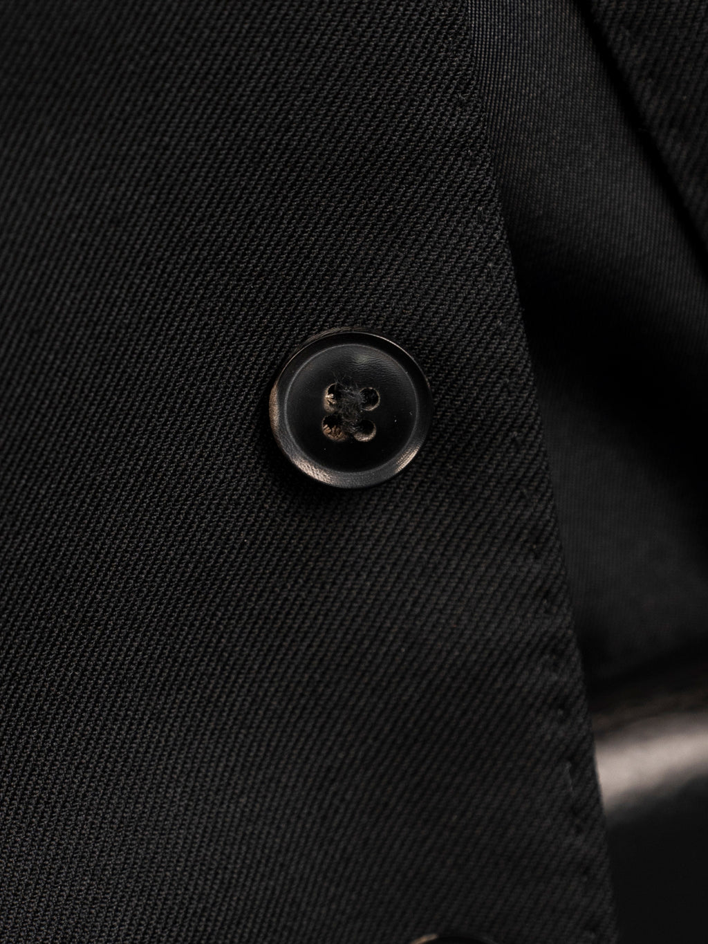 Men's 70% Australian Wool Twill Peak Lapel Vest