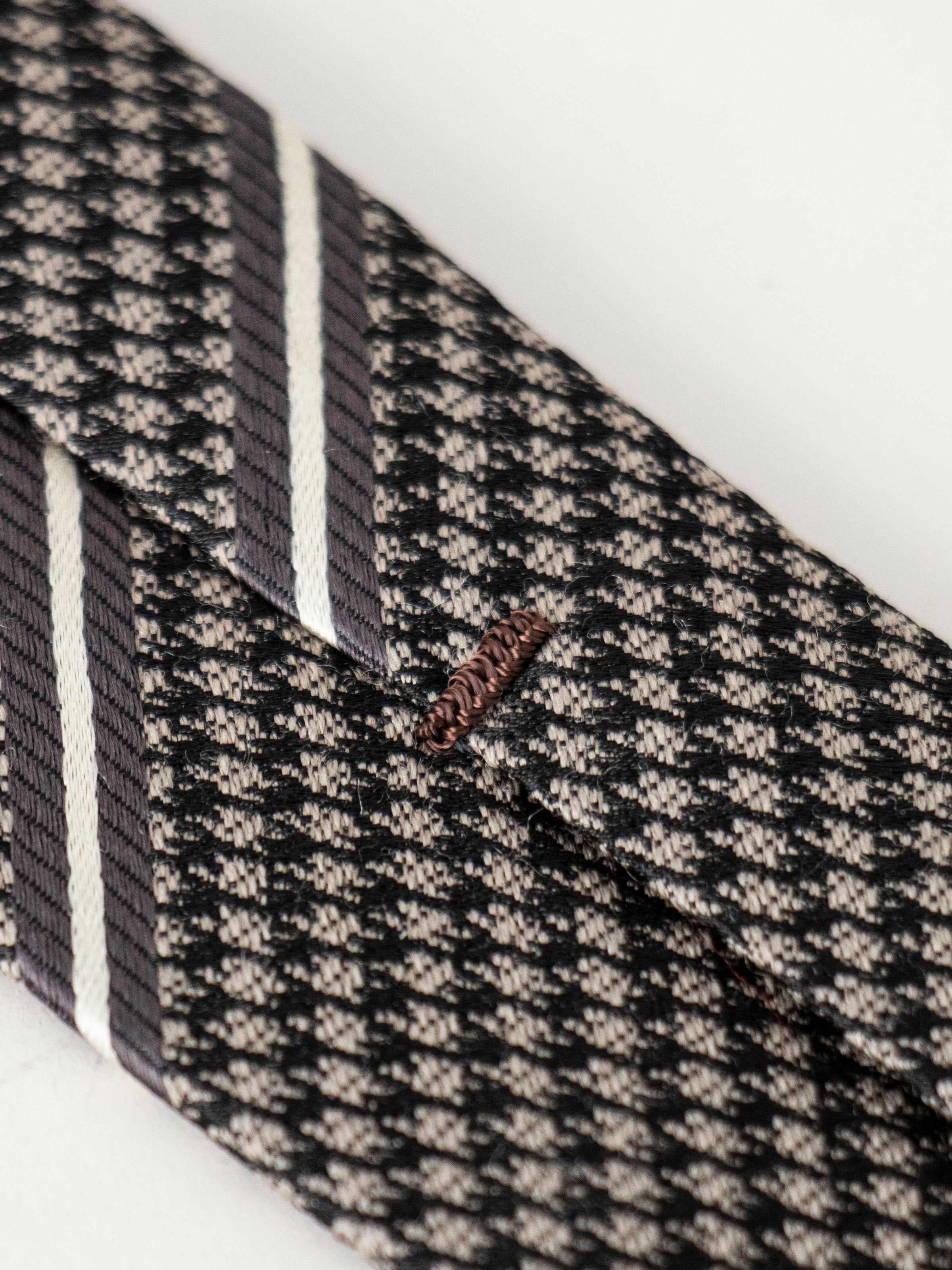 Handmade Italian Silk & Wool Business Tie