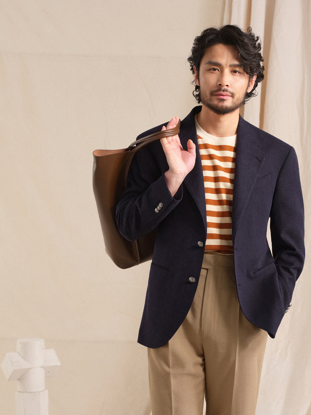 Men's Classic Breathable Linen Blend Blazer