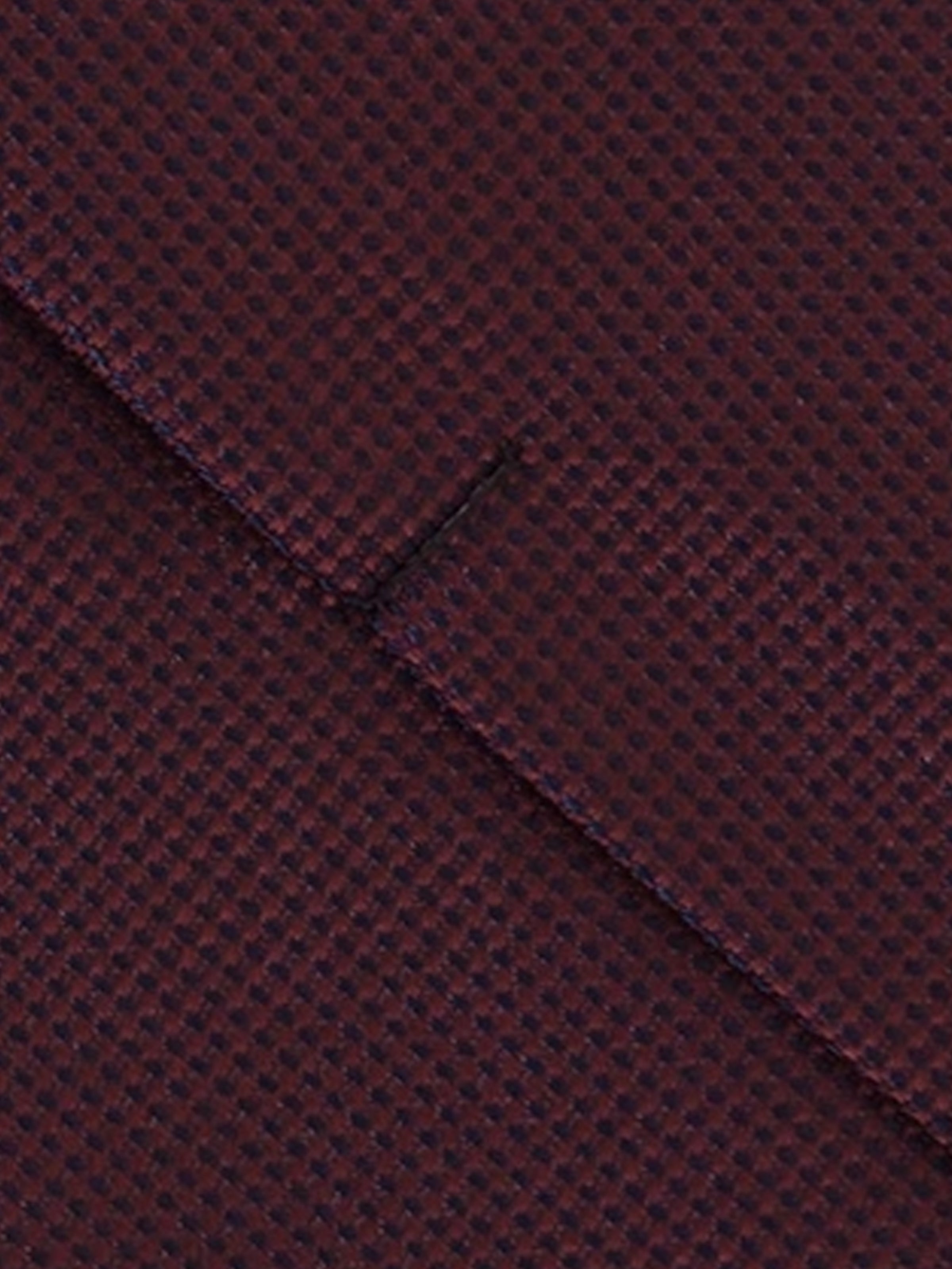 Men's Vintage Solid Color Pique Tie