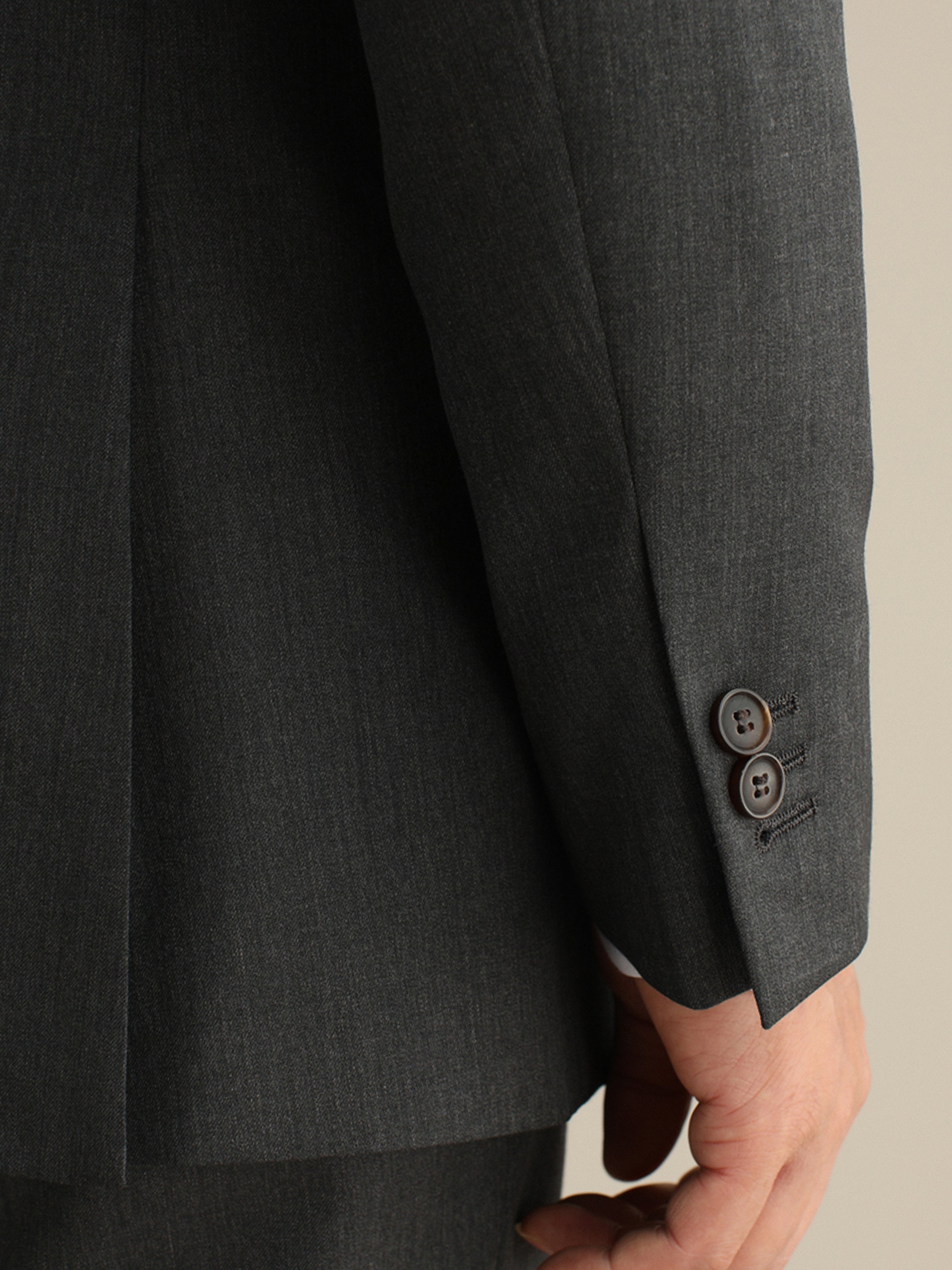 Men's High-Twist Wool Formal Suit – Wrinkle-Fre