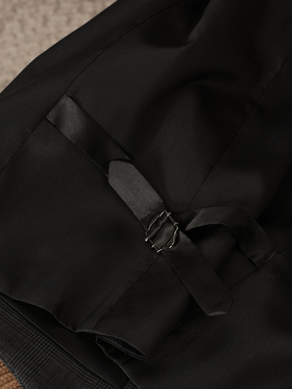 50% Wool Prince of Wales Check Business Vest